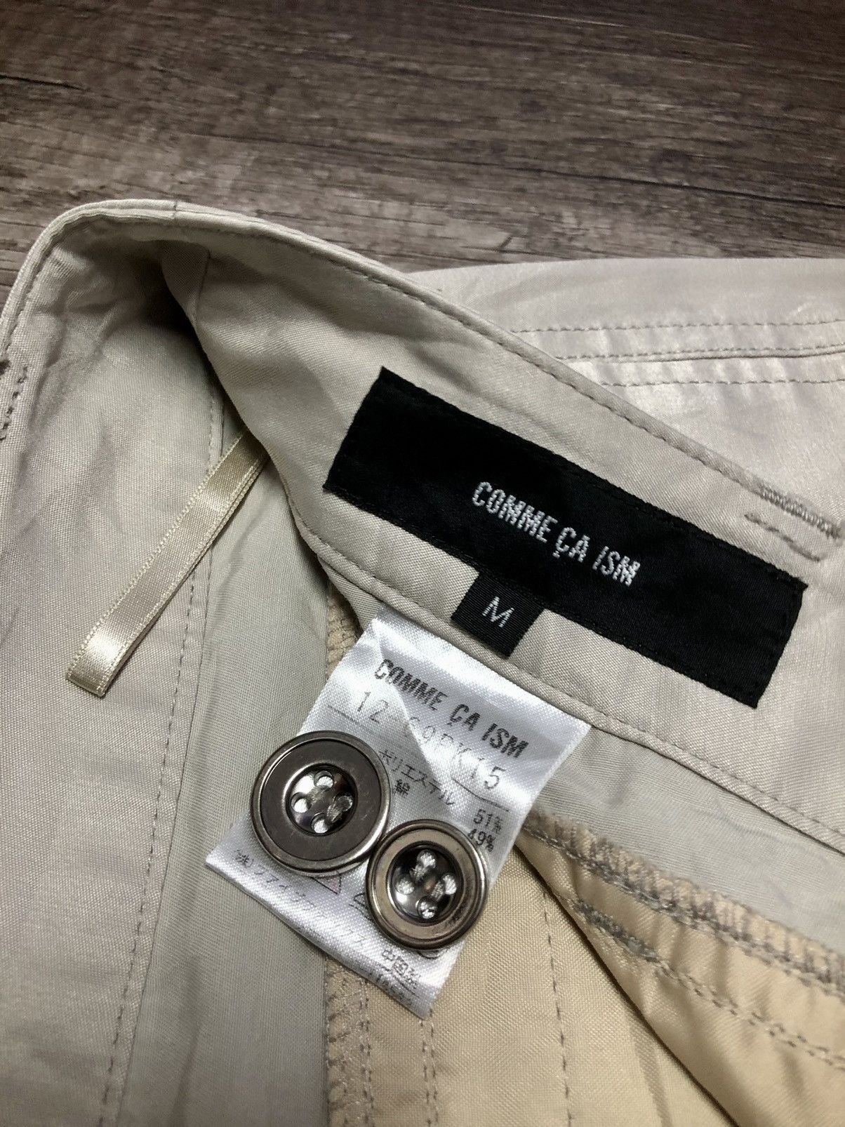 Comme Ca Ism × Designer × Japanese Brand VINTAGE COMME CA ISM SLACK CARGO CASUAL PANTS Size US 28 / EU 44 - 13 Thumbnail