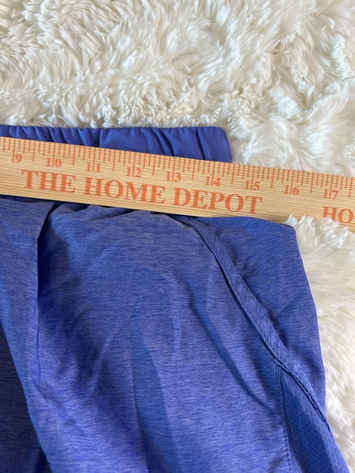Layer 8 SENDARA Women's Athletic Running Shorts Sz-L Blue Running Size 36" / US 14 / IT 50 - 5 Thumbnail