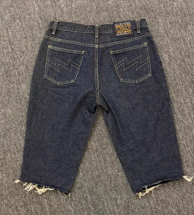 Walter Van Beirendonck walter van beirendonck size xl Gun bag denim shorts Size US 28 / EU 44 - 2 Thumbnail