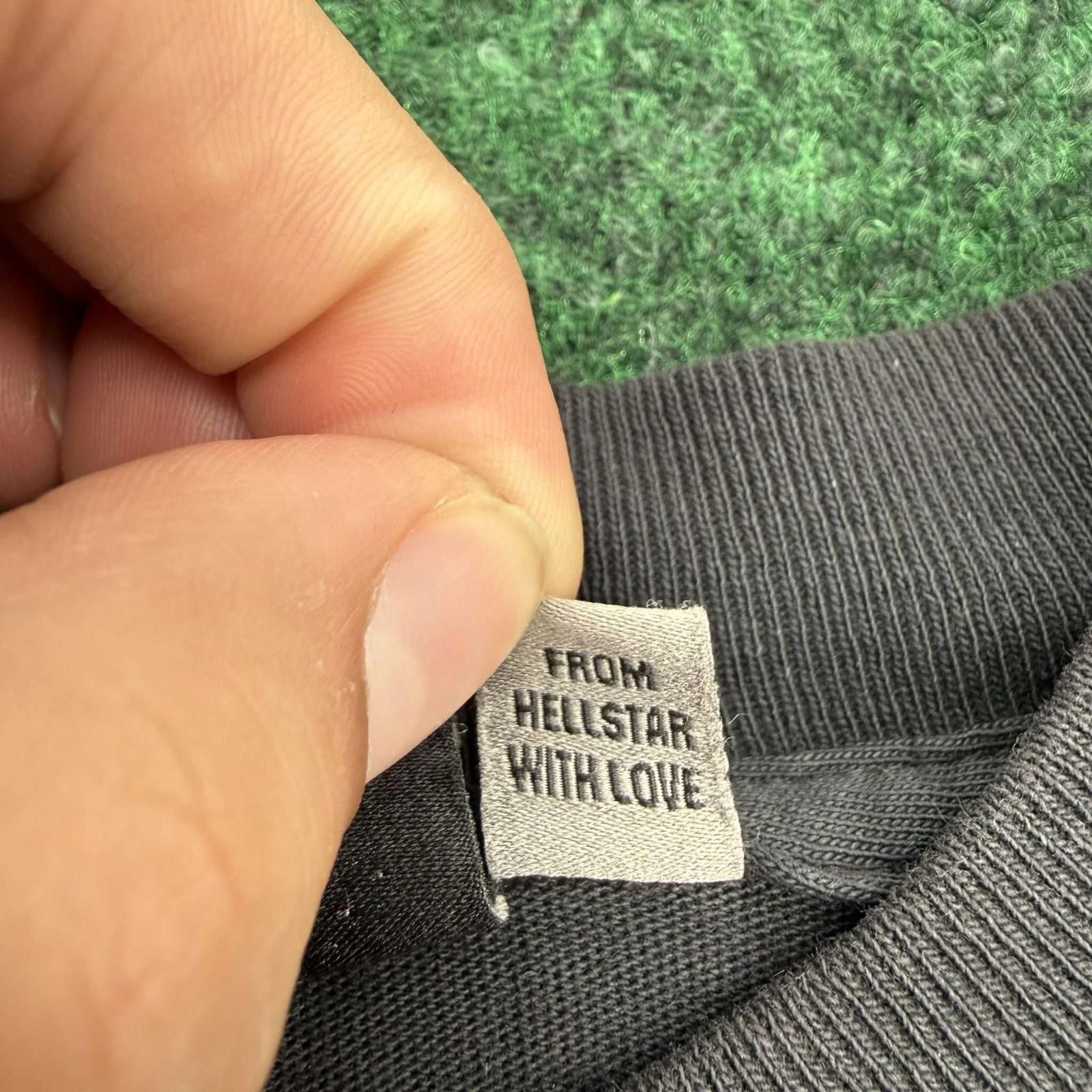 HELLSTAR Hellstar Cursive Black Logo Longsleeve XS New Size US XS / EU 42 / 0 - 8 Thumbnail