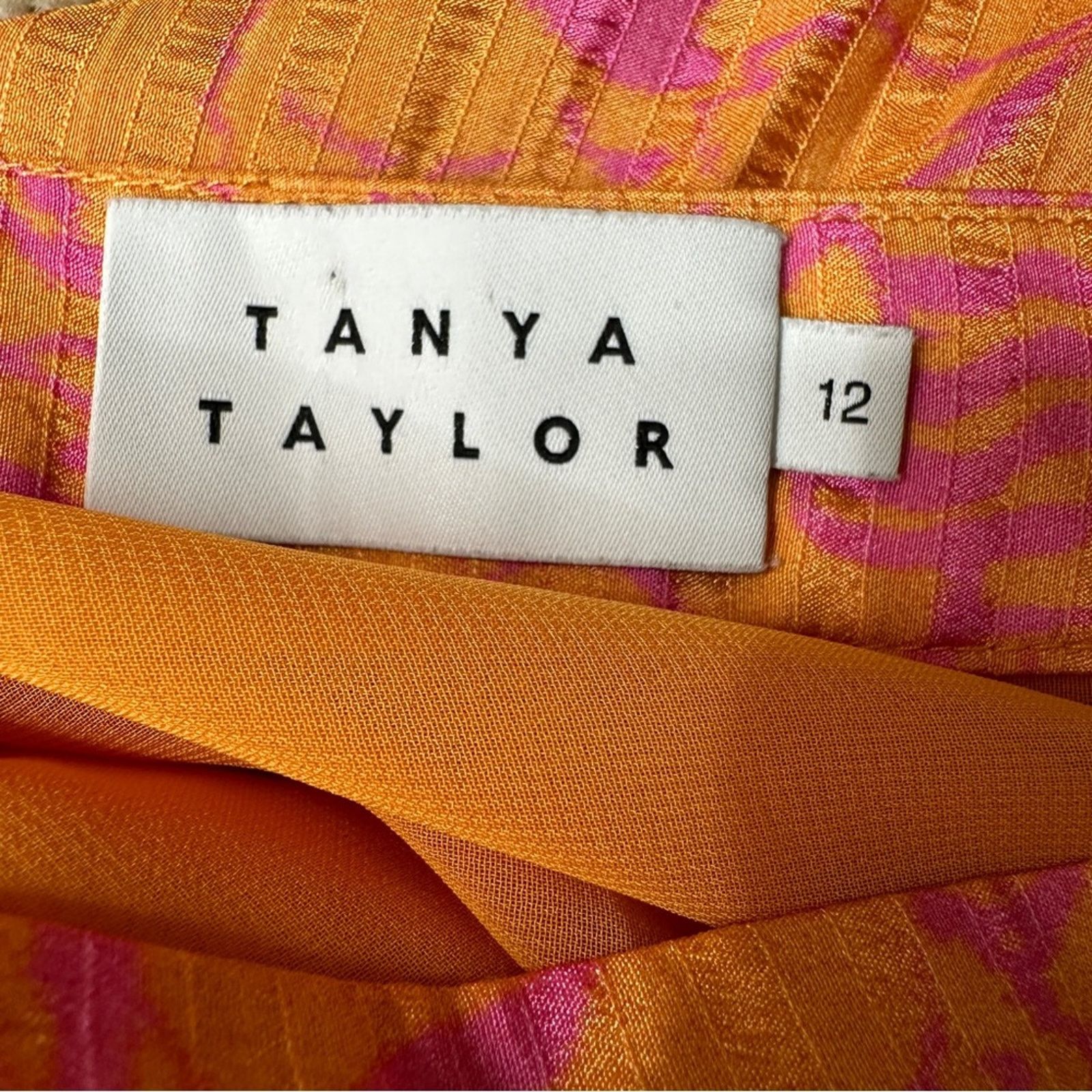 Tanya Taylor Tanya Taylor Jeana Floral Pleated Midi Skirt Sz 12 Size 34" / US 12 / IT 48 - 6 Thumbnail