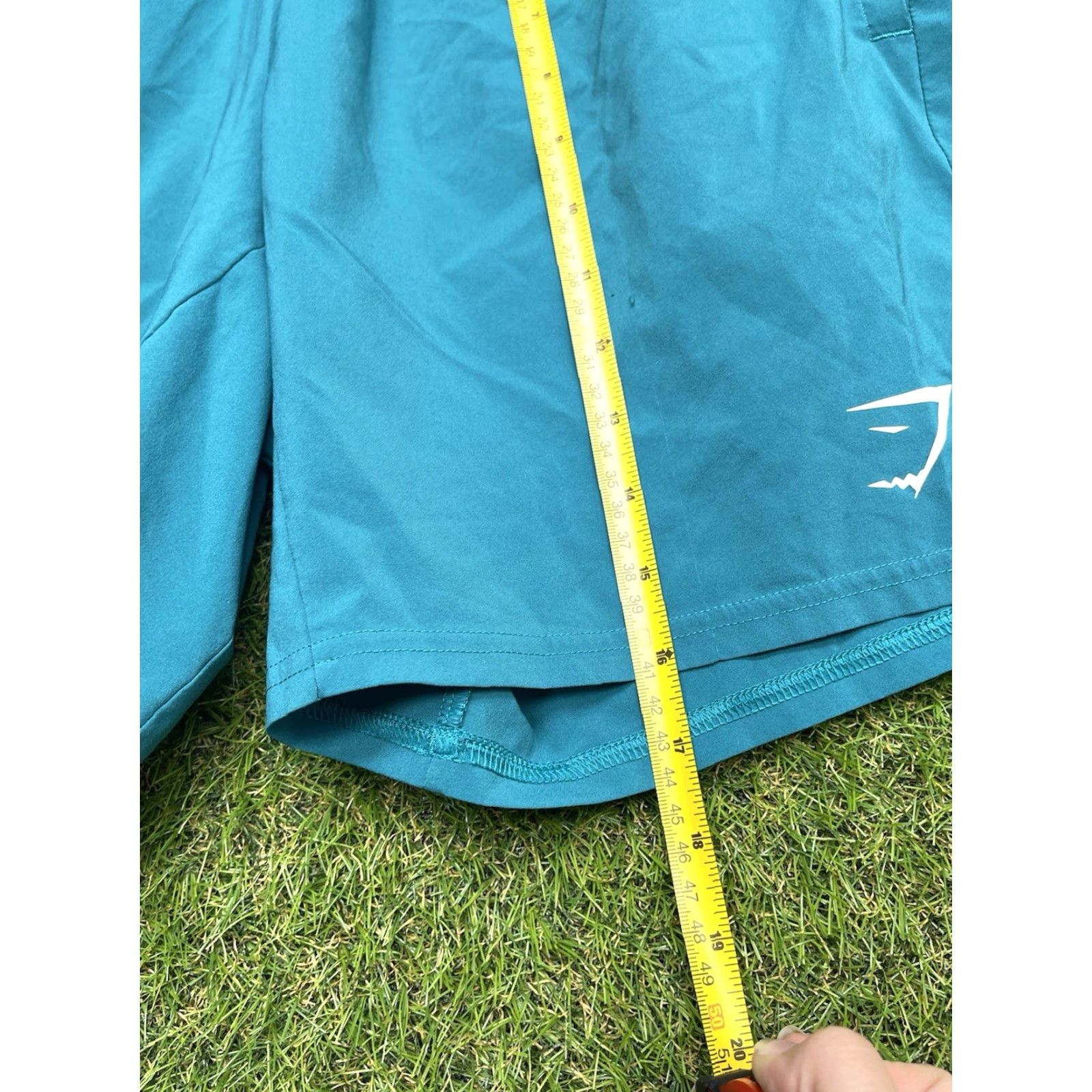 Gymshark Gymshark Shorts Womens Small Blue Green Athleticwear Running Sportswear Y2K Size 28" / US 6 / IT 42 - 3 Thumbnail