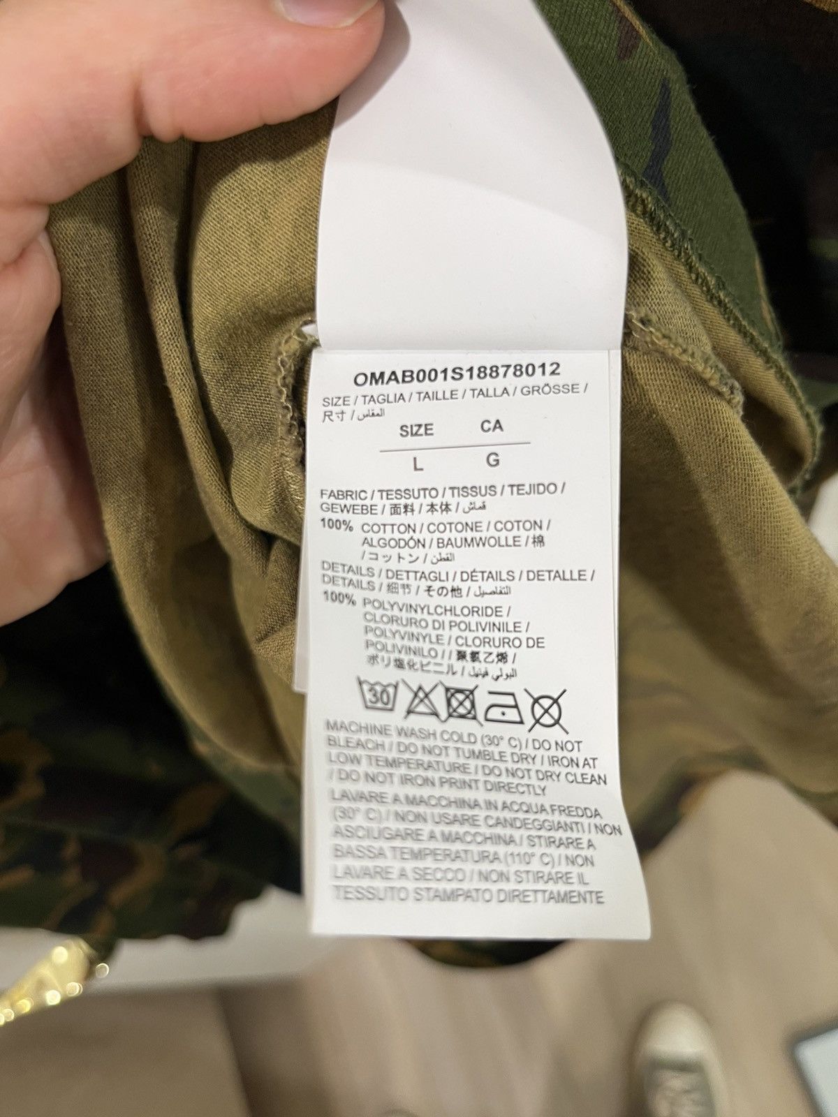 Off-White Off-White Long-Sleeve Size US L / EU 52-54 / 3 - 15 Thumbnail