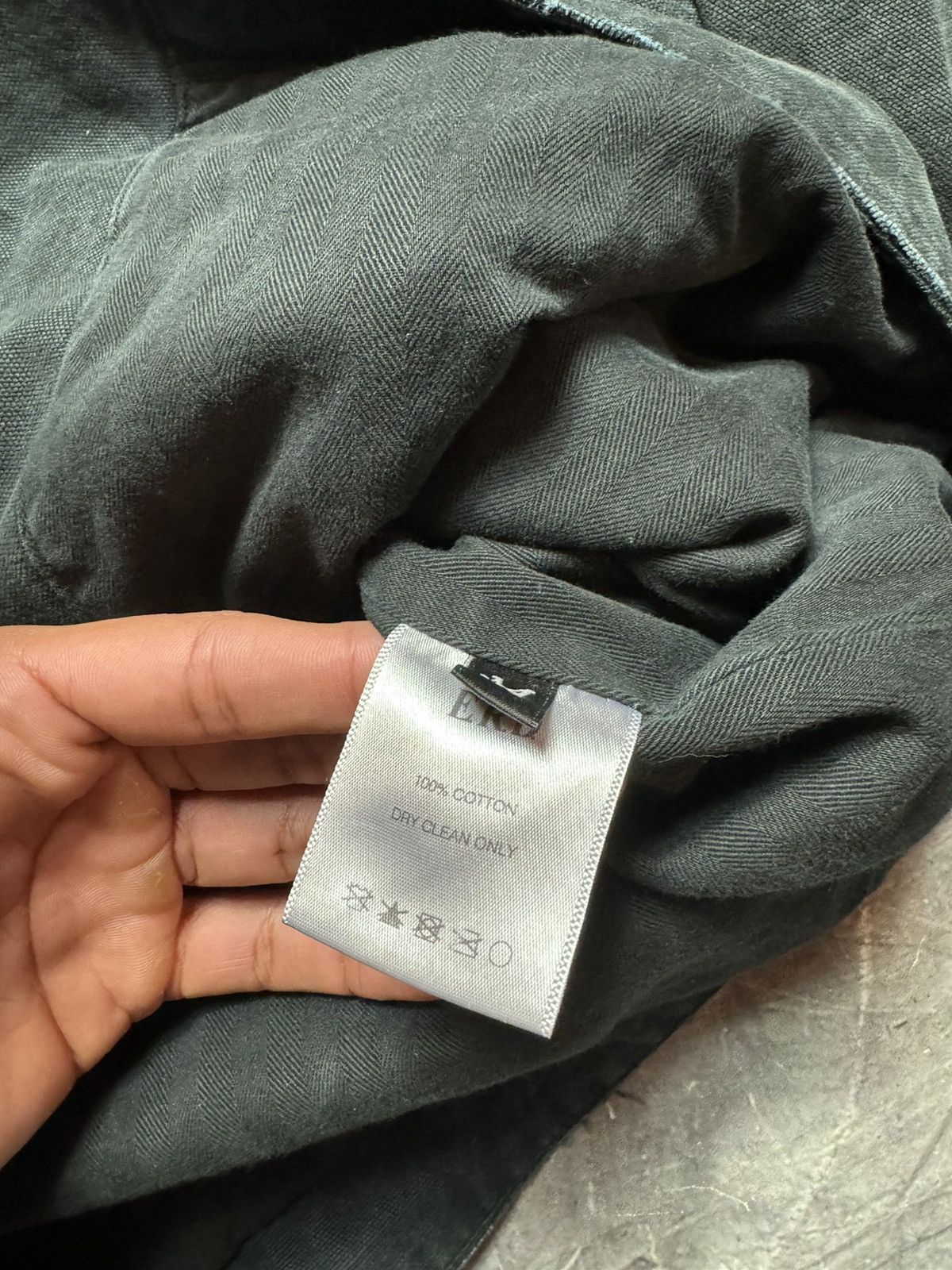 Enfants Riches Deprimes ENFANTS RICHES DÉPRIMÉS LOGO DISTRESSED WORK JACKET Size US M / EU 48-50 / 2 - 16 Thumbnail