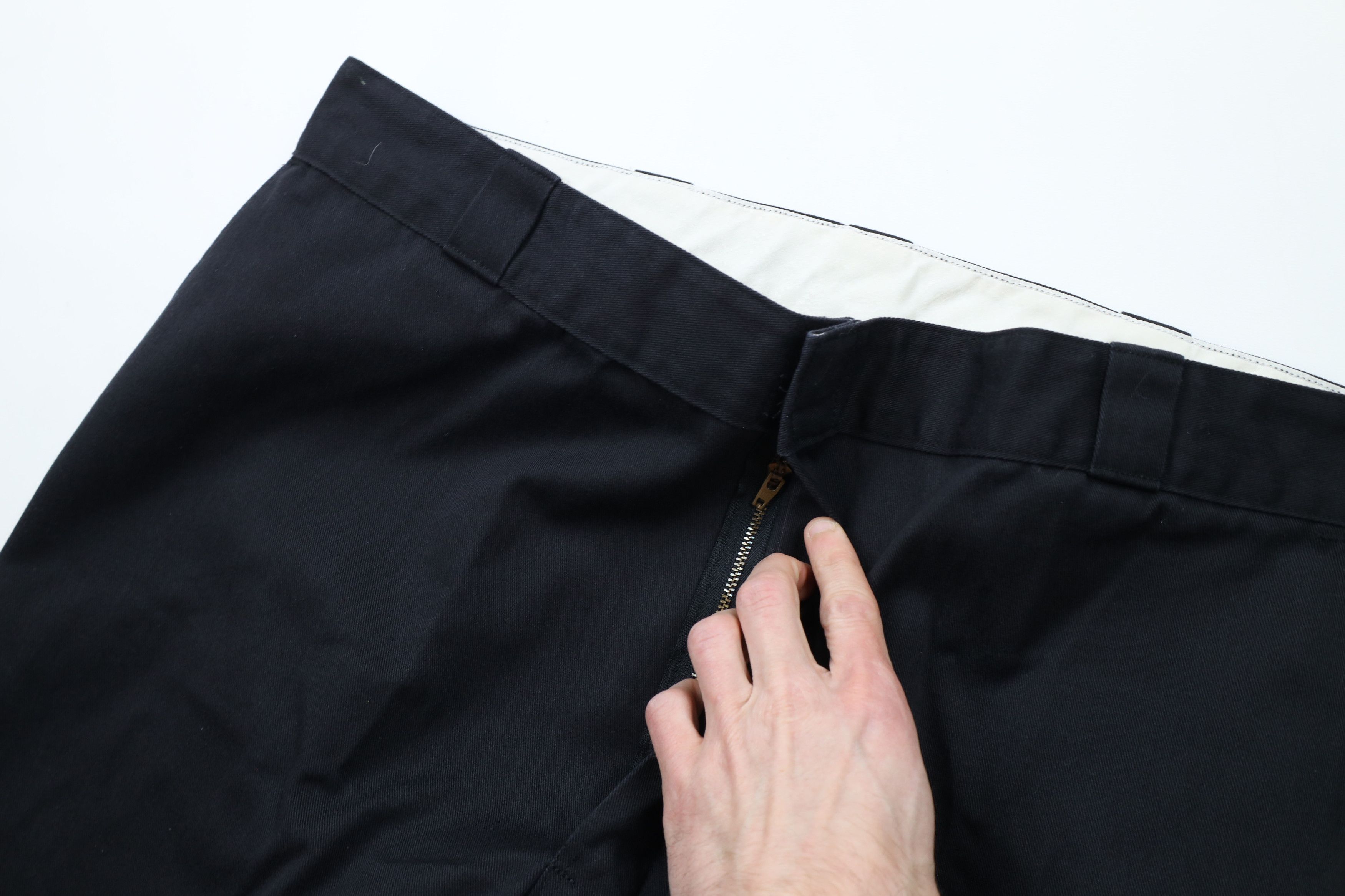Dickies × Vintage Vintage 90s Dickies Double Knee Wide Leg Pants Black USA Size US 40 / EU 56 - 7 Thumbnail