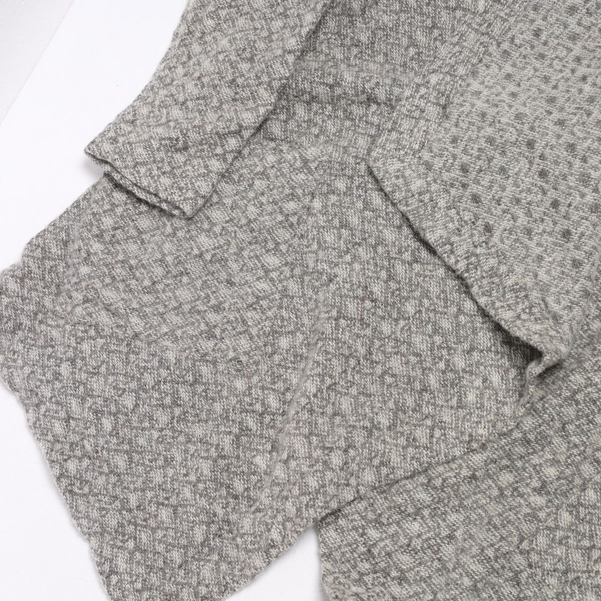 Other Grizas Wool Open Cardigan Cape Oversized Size L / US 10 / IT 46 - 4 Thumbnail