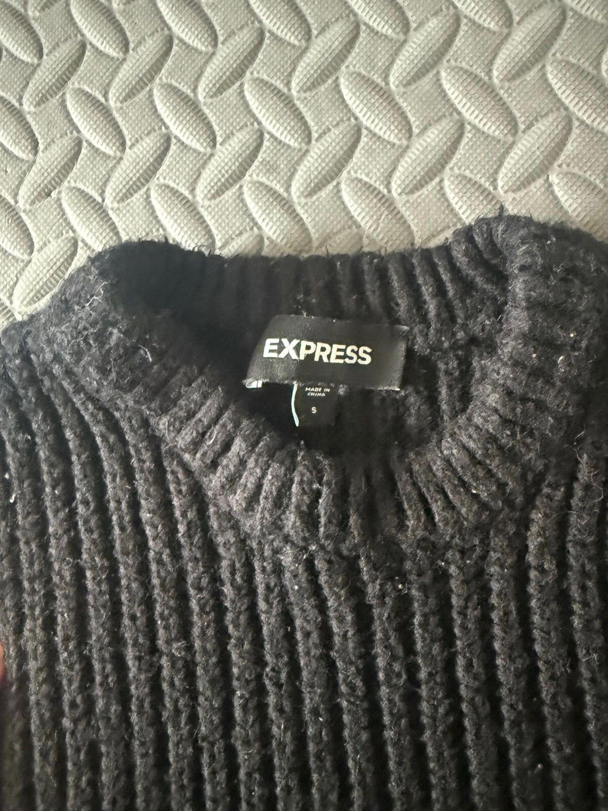 Express Express Long Sleeve Men's Sweater, Size: S Size US S / EU 44-46 / 1 - 2 Thumbnail