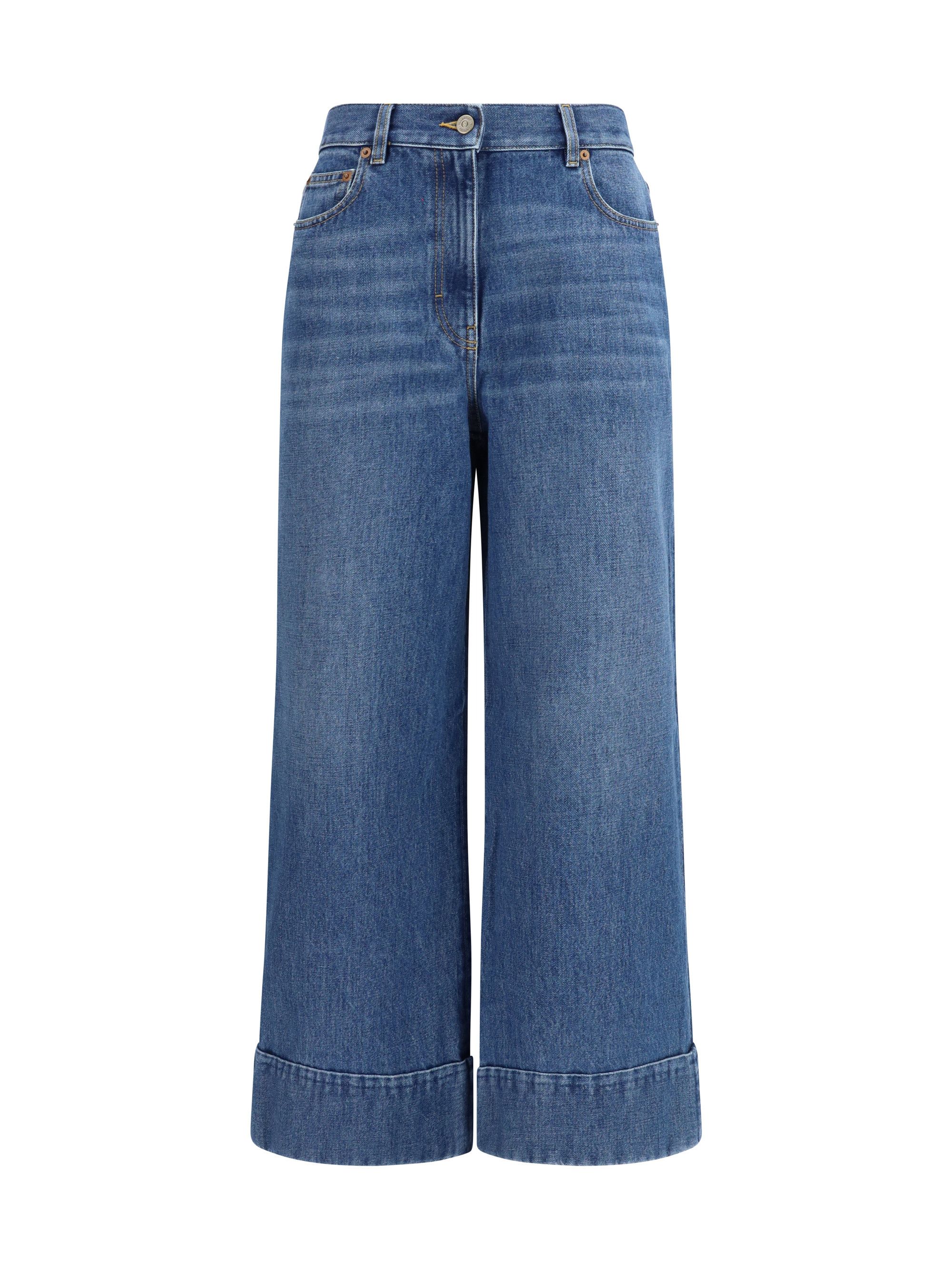 Valentino Logo detail Jeans Size 30" / US 8 / IT 44 - 1 Thumbnail