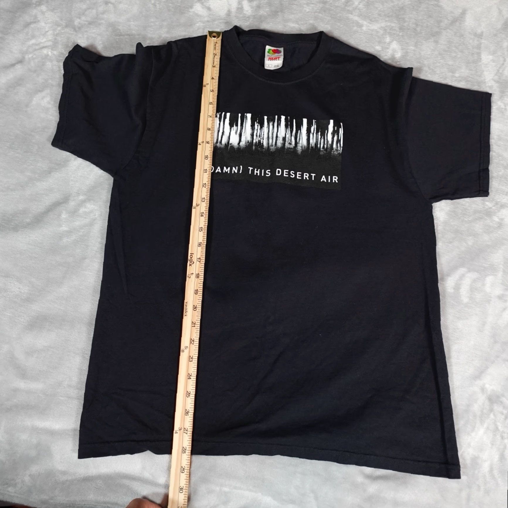 Vintage VINTAGE Damn This Desert Air Rock Band T-Shirt Mens L Slim Fit Black Graphic Print 2000s Music Size US L / EU 52-54 / 3 - 6 Thumbnail