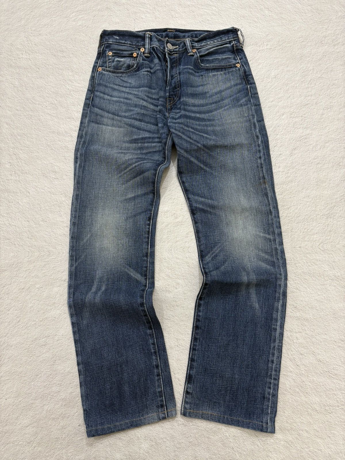 Vintage Levis 501 japan beatiful fading Denim pants
