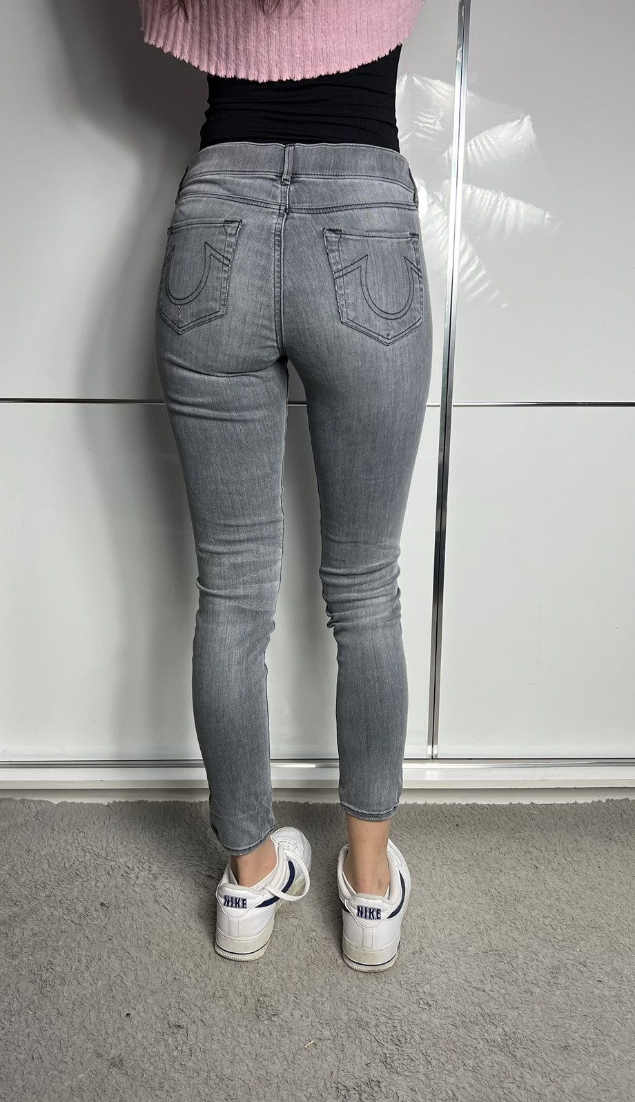 True Religion Pants True Religion Jeans Grey Women Slim Fit Size 27" / US 4 / IT 40 - 1 Thumbnail