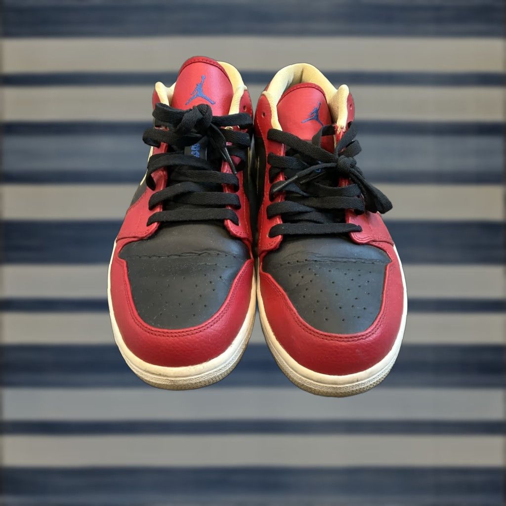 Jordan Brand Jordan 1 Low Gym Red Gold - Nike - Men’s Size 12 - Leather - Air Jordan - 2013 Release Size US 12 / EU 45 - 1 Thumbnail