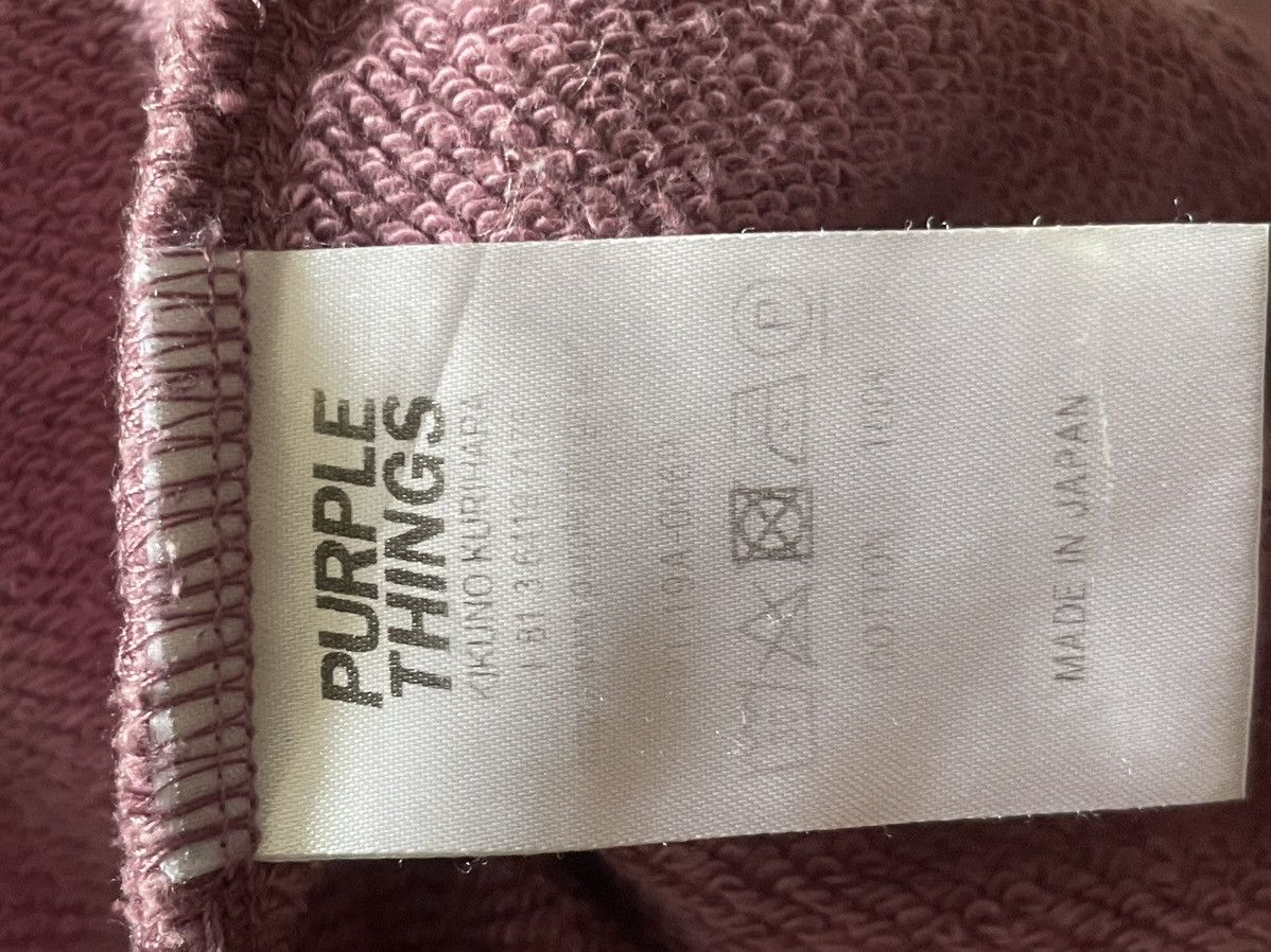 Japanese Brand Purple Things Kikuno Kurihara Flap Pocket Side Cargo Pants Size US 31 - 3 Thumbnail