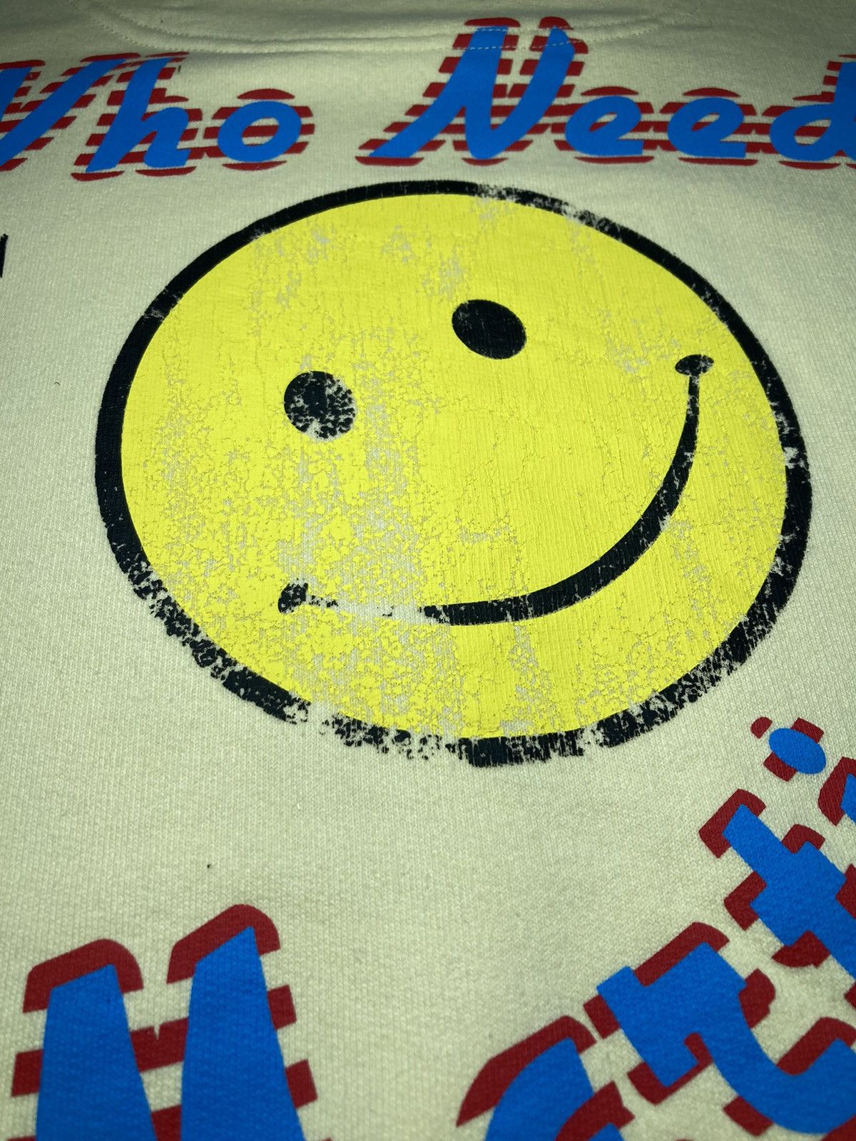 Martine Rose SS23 Martine Rose Who Needs Acid Smiley Me Smile 2023 Sweat Size US L / EU 52-54 / 3 - 9 Thumbnail