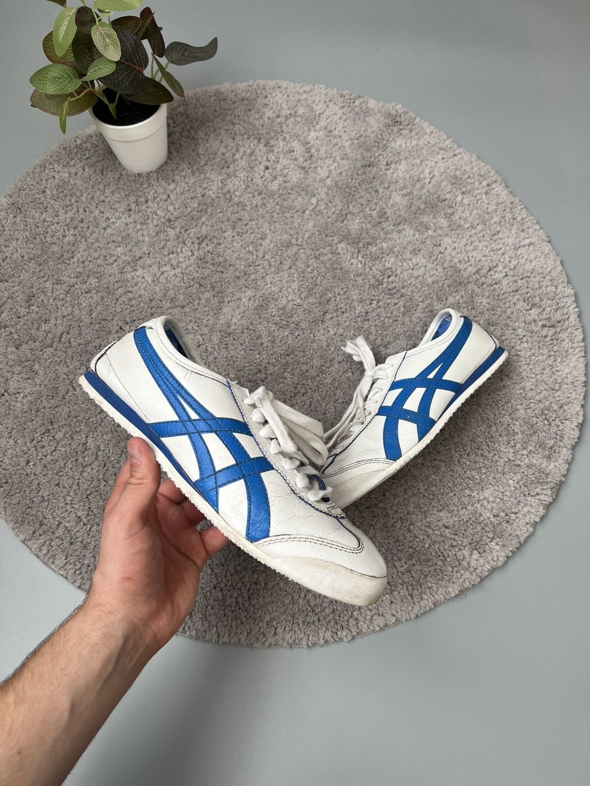 Asics × Onitsuka Tiger × Vintage Asics onitsuka tiger mexico 66 white sneakers size 8 rare Size US 8 / EU 41 - 1 Thumbnail