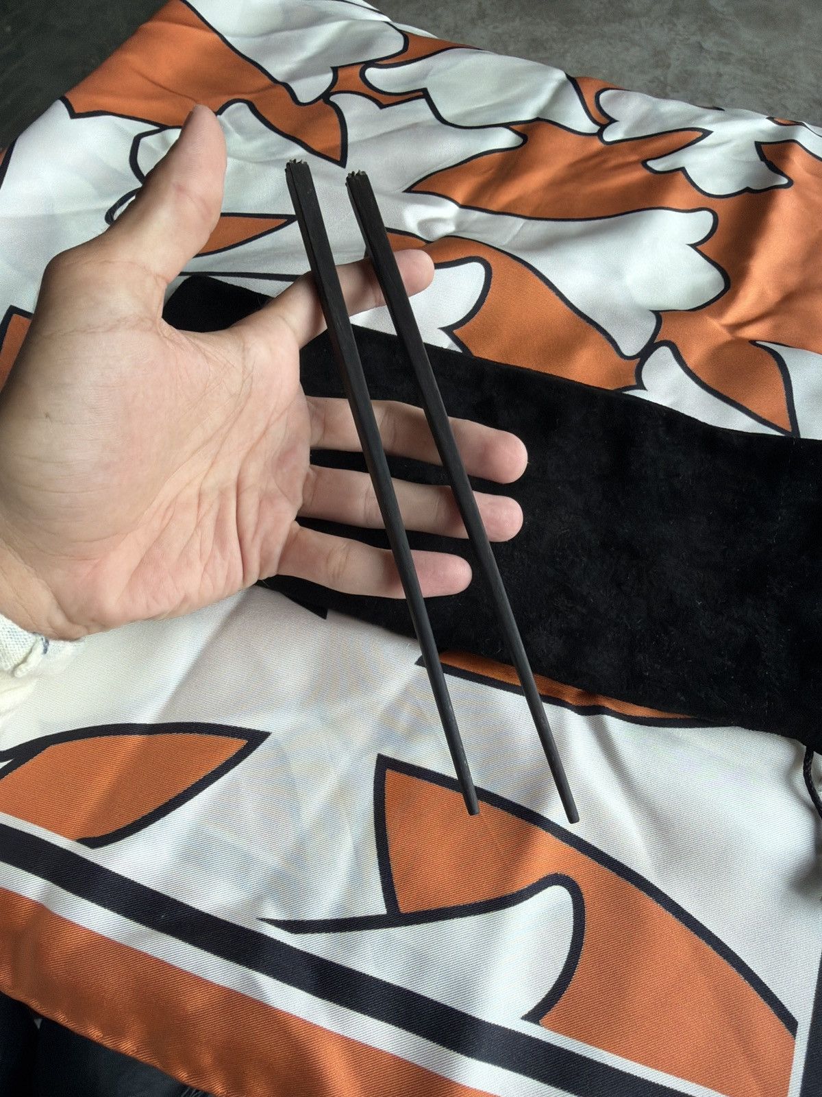 Chrome Hearts Chrome Hearts Ebony Wood Chopsticks NEW Size ONE SIZE - 1 Thumbnail