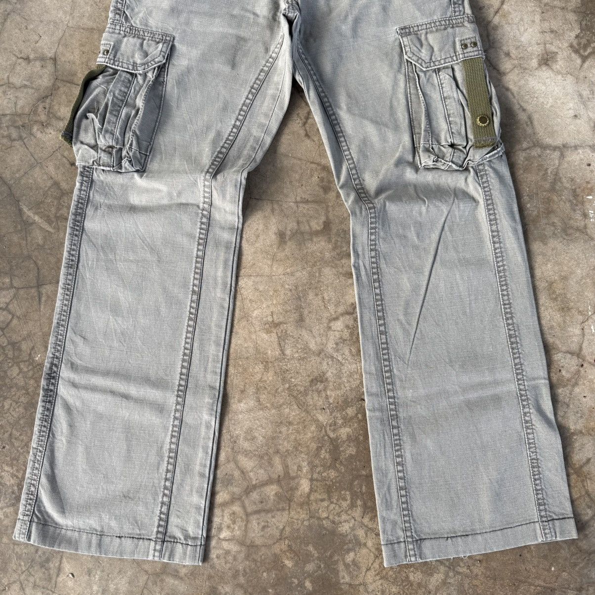Japanese Brand Vintage Made in Nippon Flare Bootcut Cargo Pants W28 Size US 28 / EU 44 - 5 Thumbnail