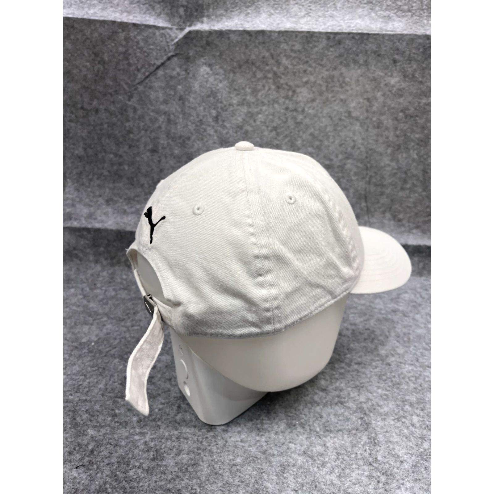Puma PUMA Hat Cap Strap Back Adult One Size White Cotton Logo Outdoor Size ONE SIZE - 7 Thumbnail