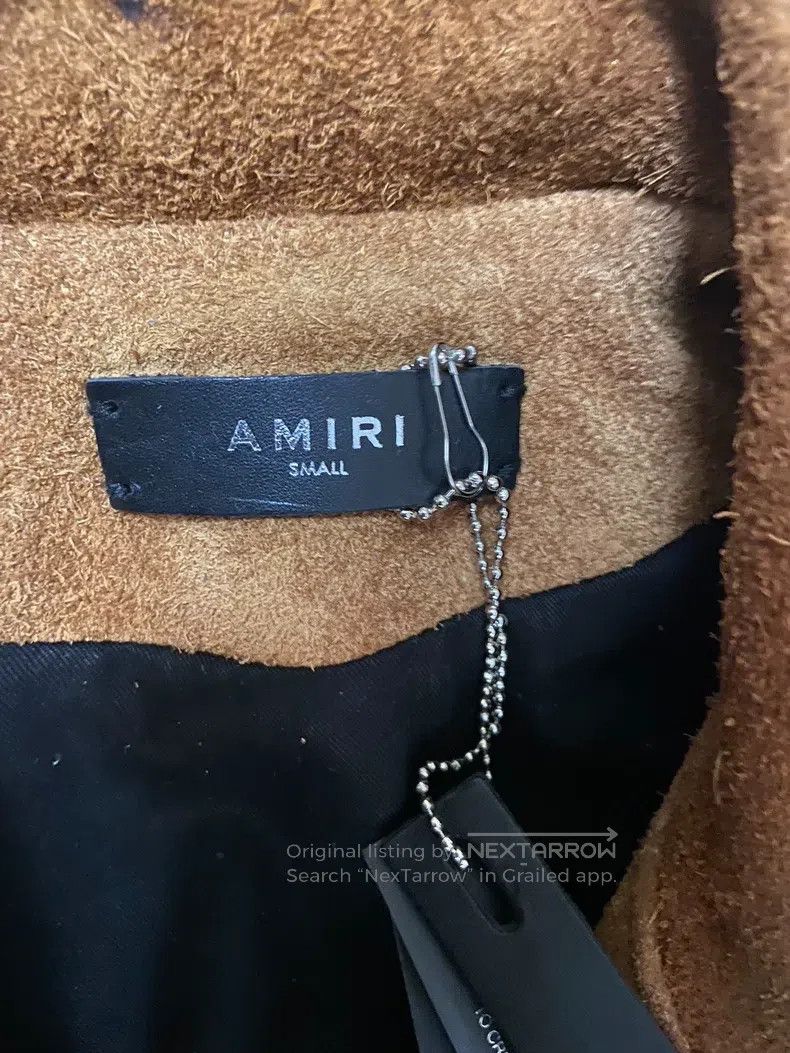 Amiri Amiri Heavy suede jacket Size US S / EU 44-46 / 1 - 2 Thumbnail