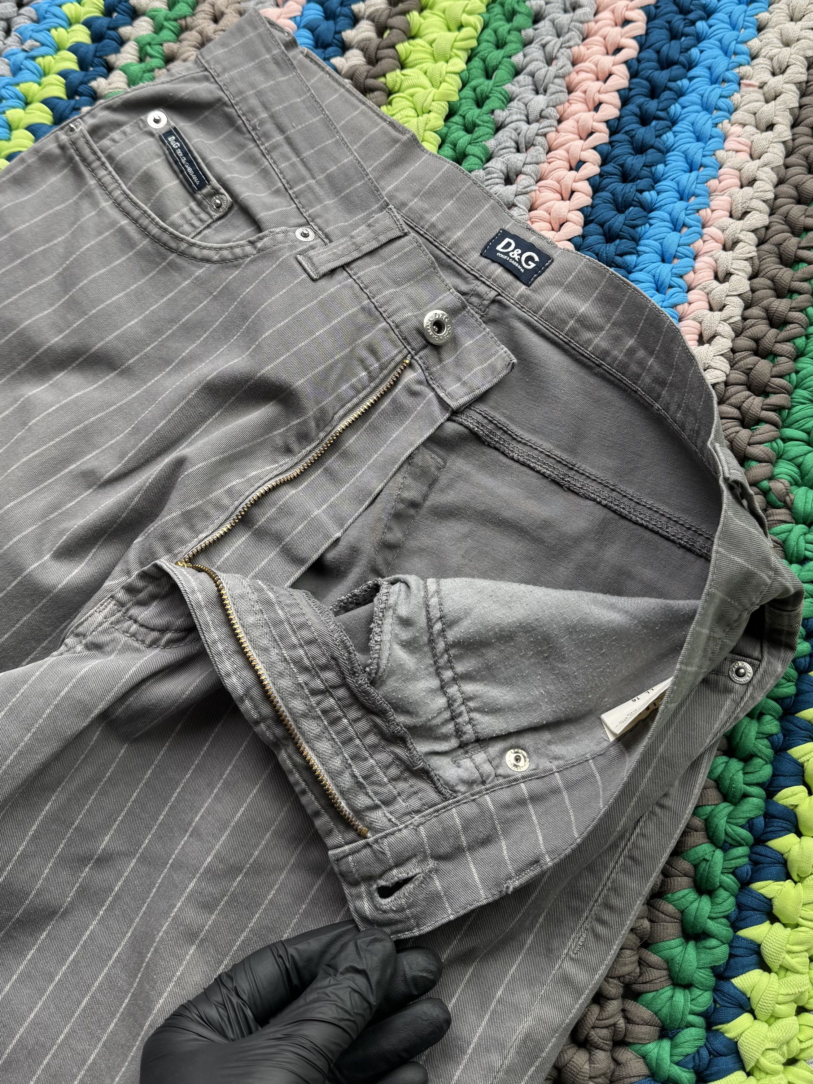 Dolce & Gabbana Dolce&Gabbana Vintage Striped Pants (V83) Size US 34 / EU 50 - 6 Thumbnail