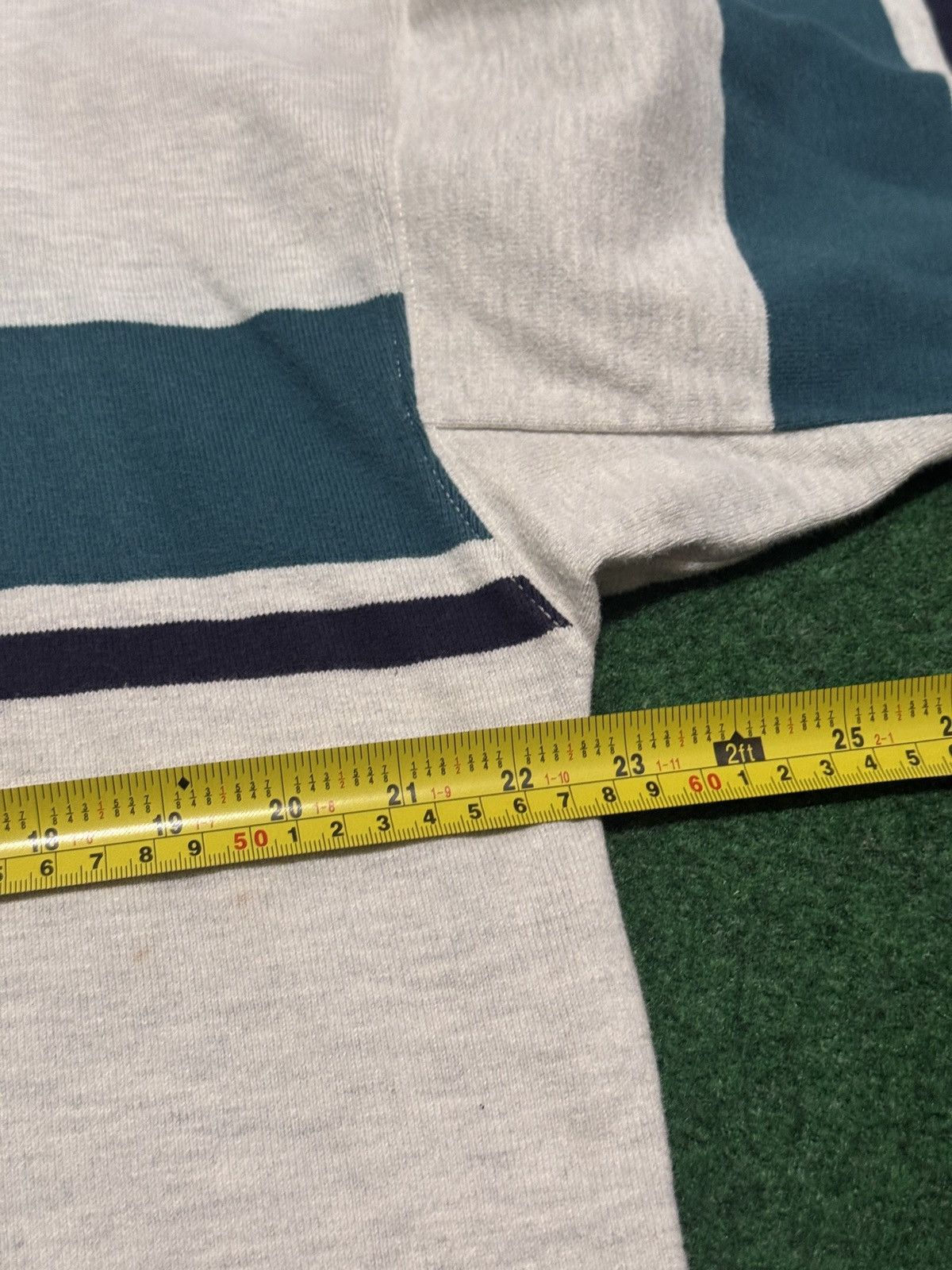 L.L. Bean LL Bean Shirt Large Cotton Mock Neck Rugby Preppy 80s 90s Size US L / EU 52-54 / 3 - 5 Thumbnail