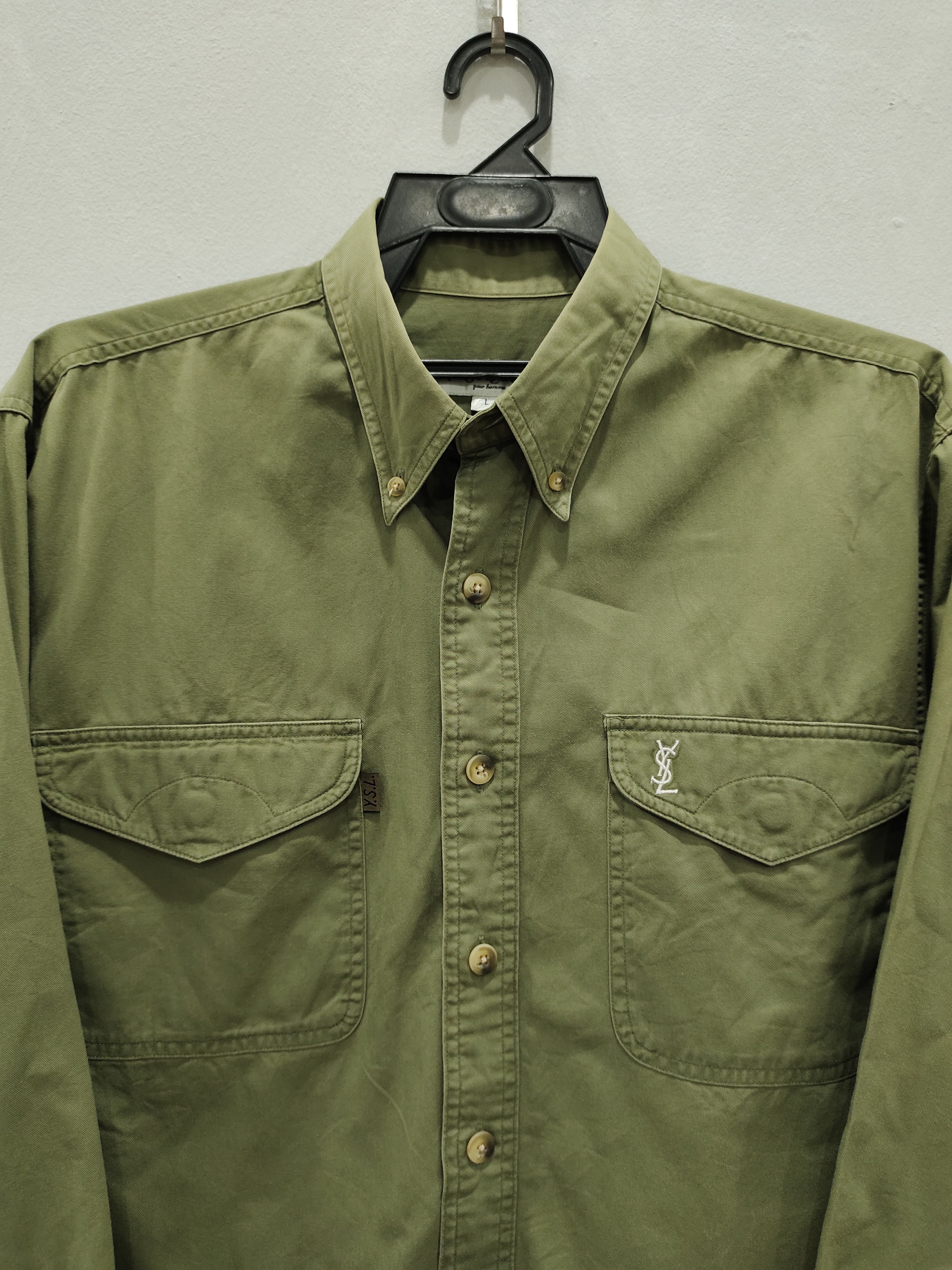 Yves Saint Laurent Vintage Yves Saint Laurent Size US L / EU 52-54 / 3 - 3 Thumbnail