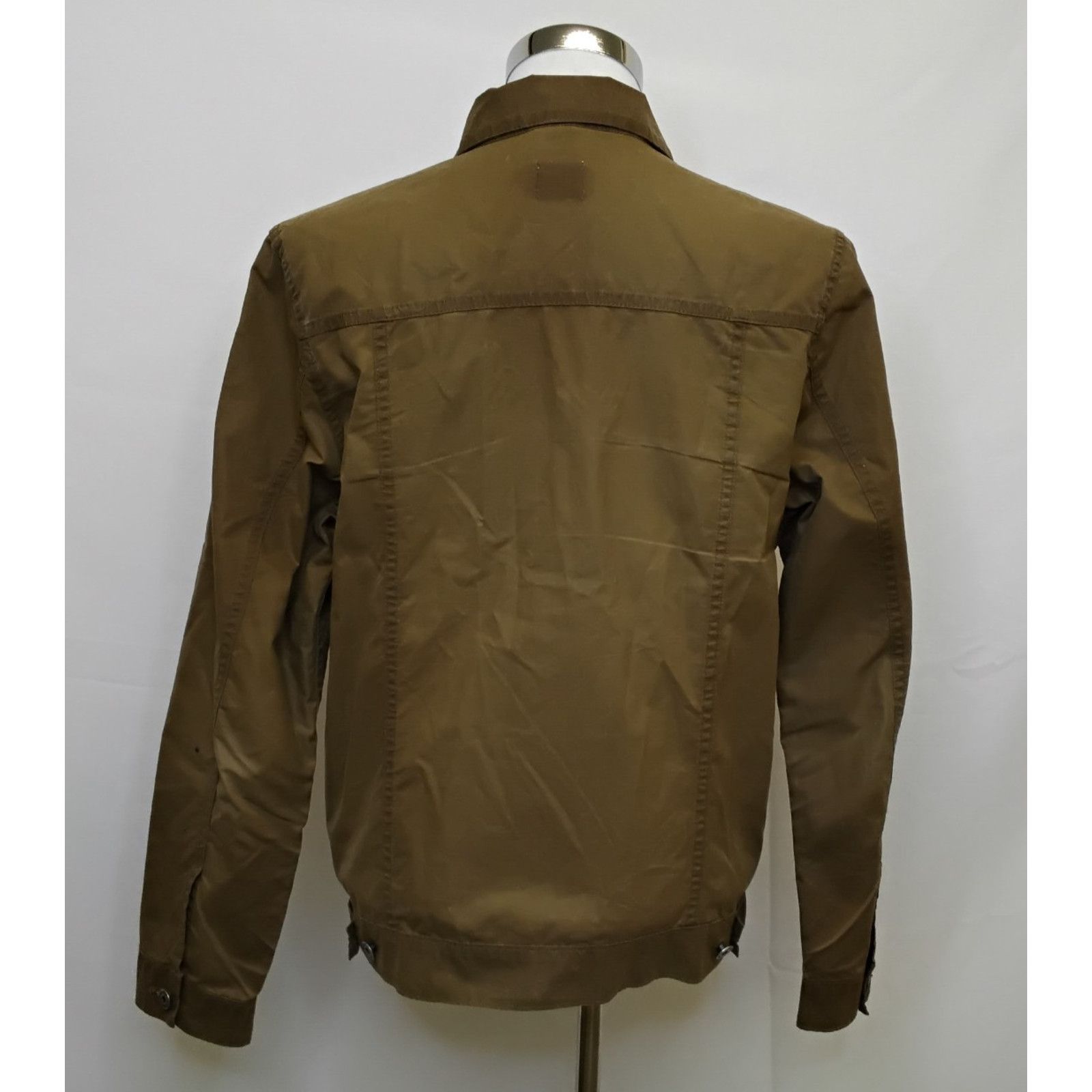 Flint And Tinder Flint and Tinder Tin Cloth Shacket Men's M Brown Button Up Size US M / EU 48-50 / 2 - 3 Thumbnail