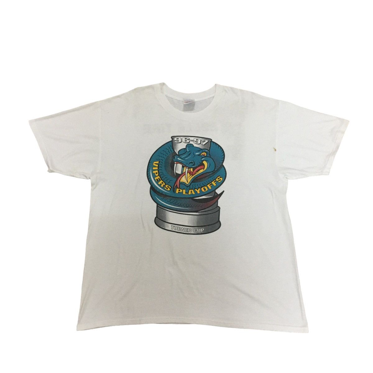 NHL Vintage 1997 Vipers Playoffs Turner Cup Size US XL / EU 56 / 4 - 1 Thumbnail