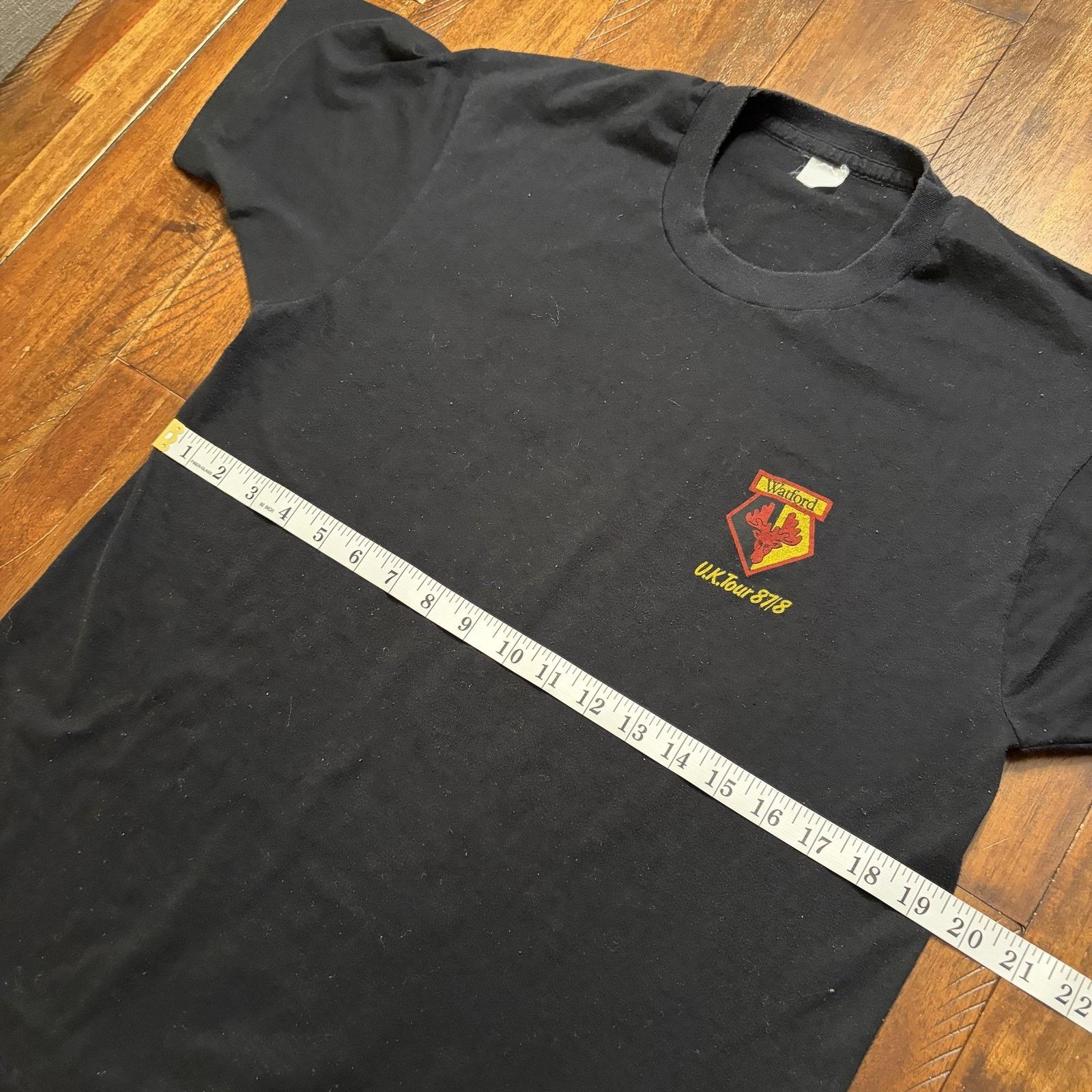 Vintage Vintage Watford FC Shirt L Soccer Football U.K. Tour 1987-88 Size US L / EU 52-54 / 3 - 7 Thumbnail