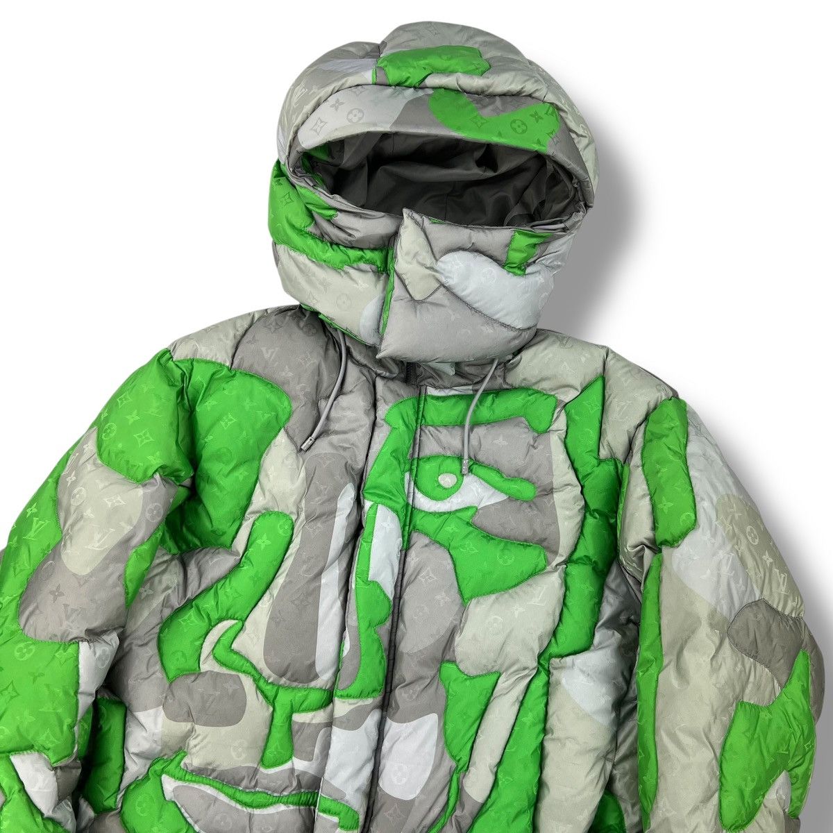 Louis Vuitton Louis Vuitton x Kidsuper Patchwork Puffer Jacket Size US XL / EU 56 / 4 - 1 Thumbnail