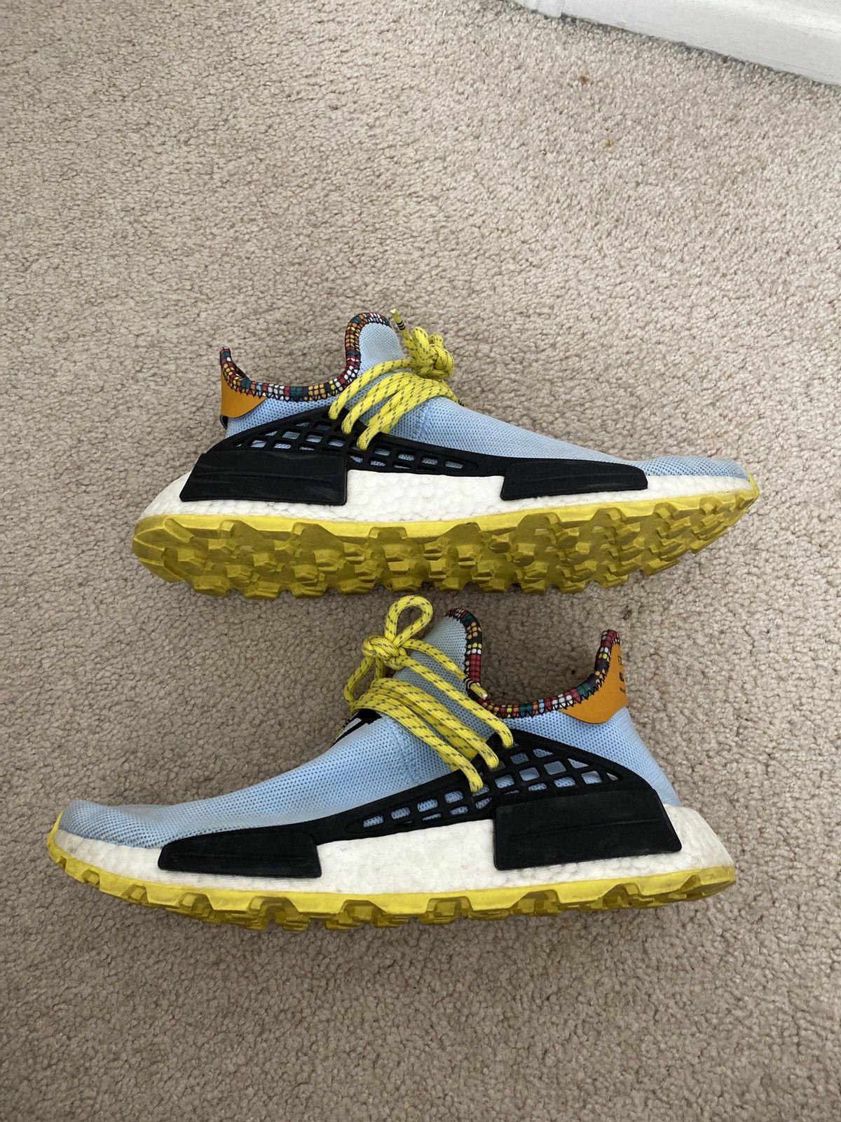 Adidas  Pharrell Pharrell x Adidas Adidas Human Race NMD Inspiration Sky  Blue | Grailed