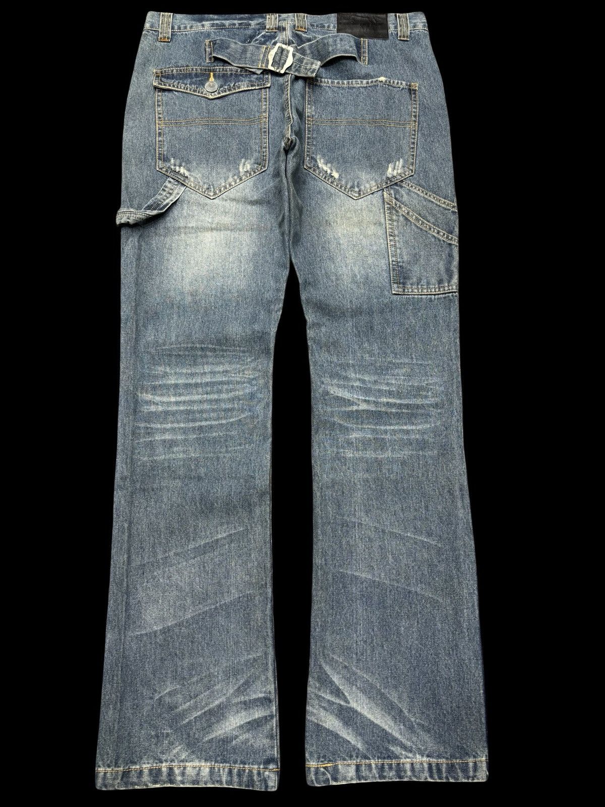 Japanese Brand DIVINER Japan Distressed Carpenter Denim F689 Size US 34 / EU 50 - 2 Thumbnail