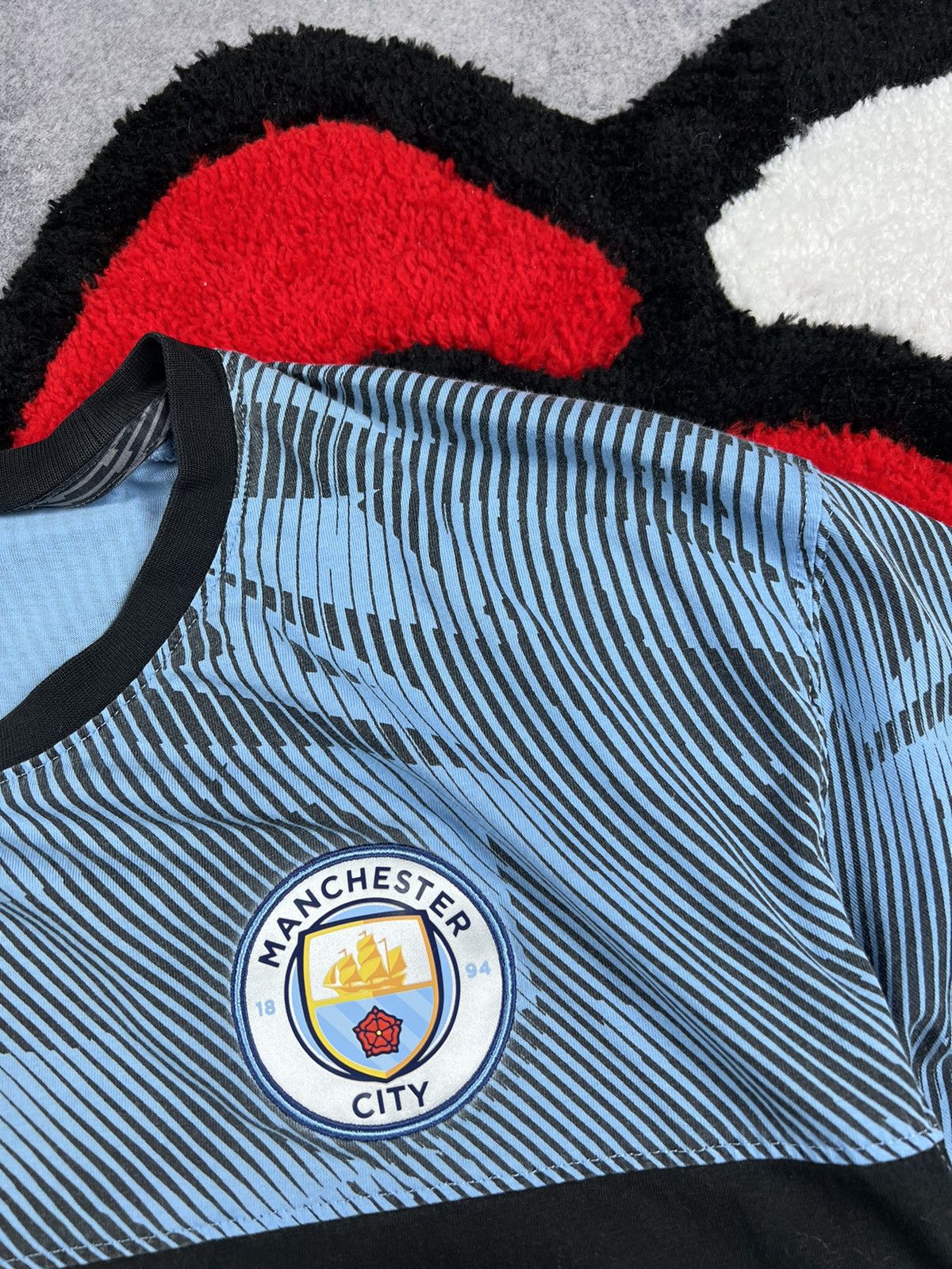 Puma Puma Manchester City 2019/2020 Football Soccer Cotton Shirt Size US M / EU 48-50 / 2 - 3 Thumbnail