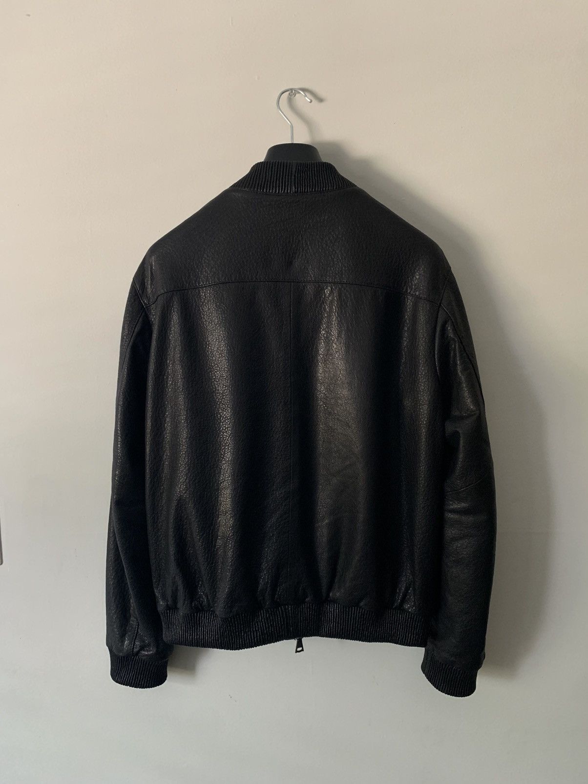 John Varvatos John Varvatos Leather Bomber jacket Size US M / EU 48-50 / 2 - 2 Thumbnail