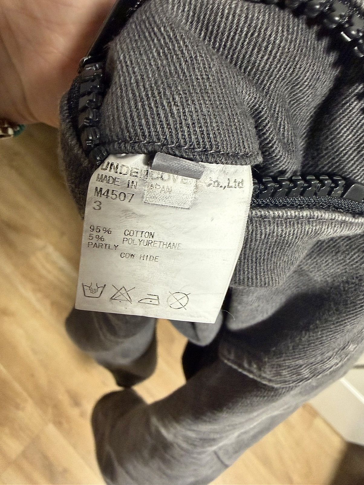 Undercover No Tarrif SS14 Psychocandy Distressed Zipper Denim Size 3 Size US 31 - 8 Thumbnail