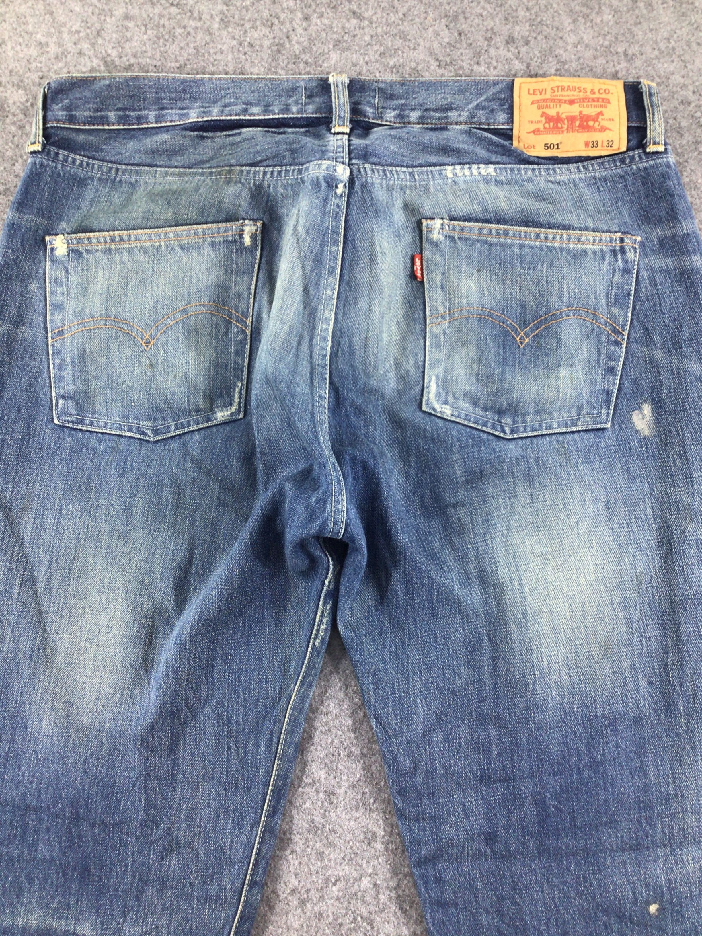 Levi's Levis 501 Jeans-JM044 Size US 36 / EU 52 - 3 Thumbnail