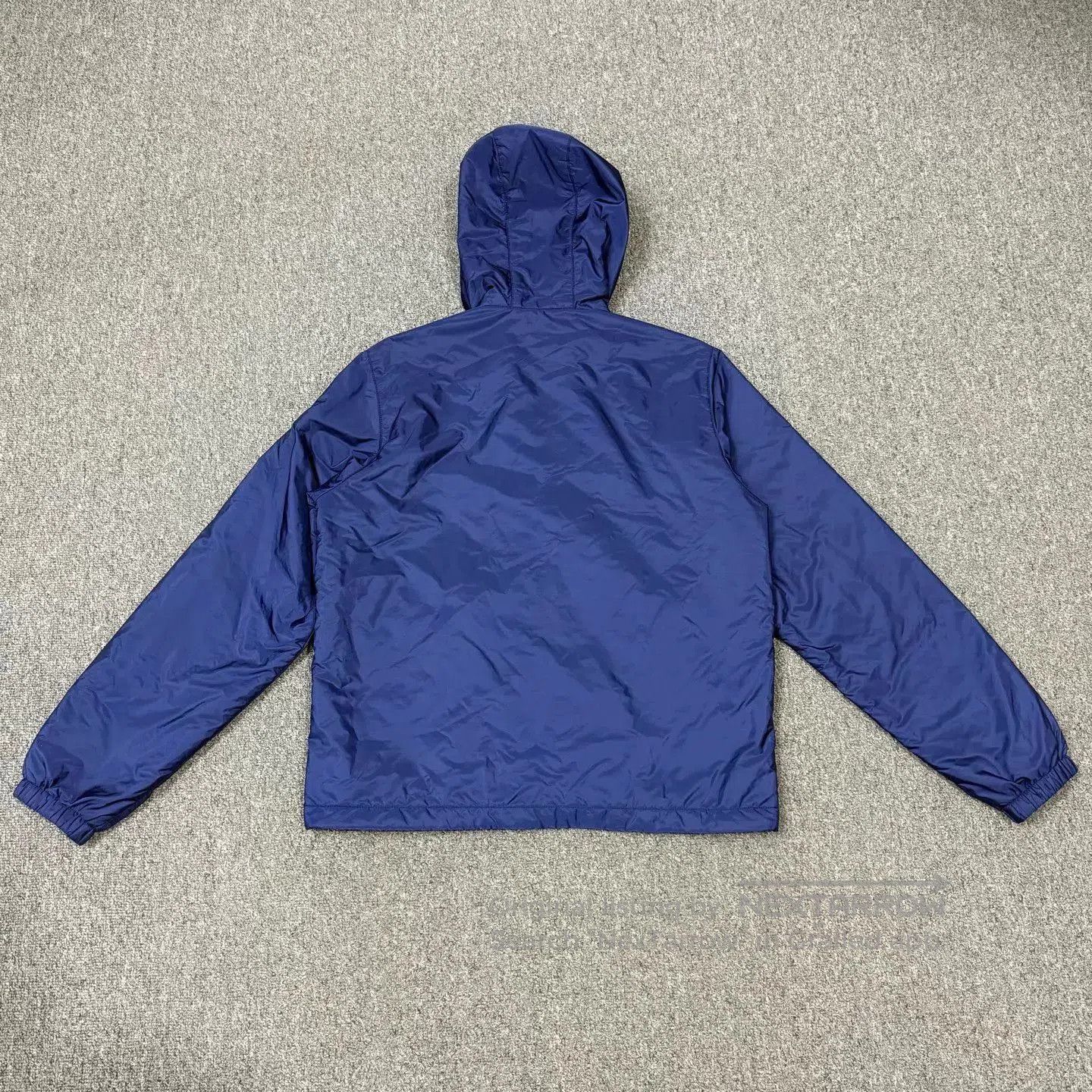 Prada Blue Hooded Light Jacket. Size US S / EU 44-46 / 1 - 2 Thumbnail