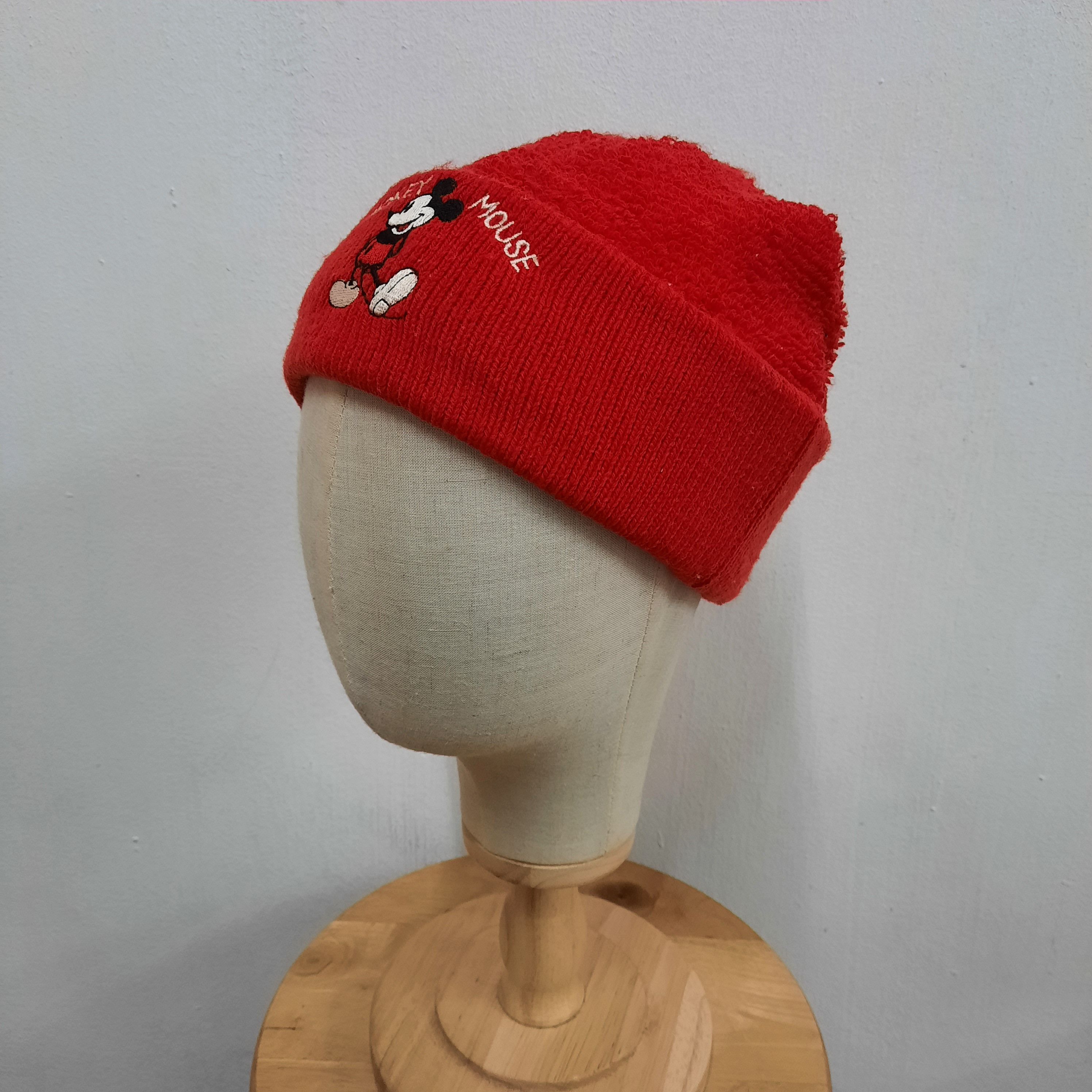 Mickey Mouse 🌟 Vintage disney mickey mouse character cartoon beanie hat Size ONE SIZE - 2 Thumbnail