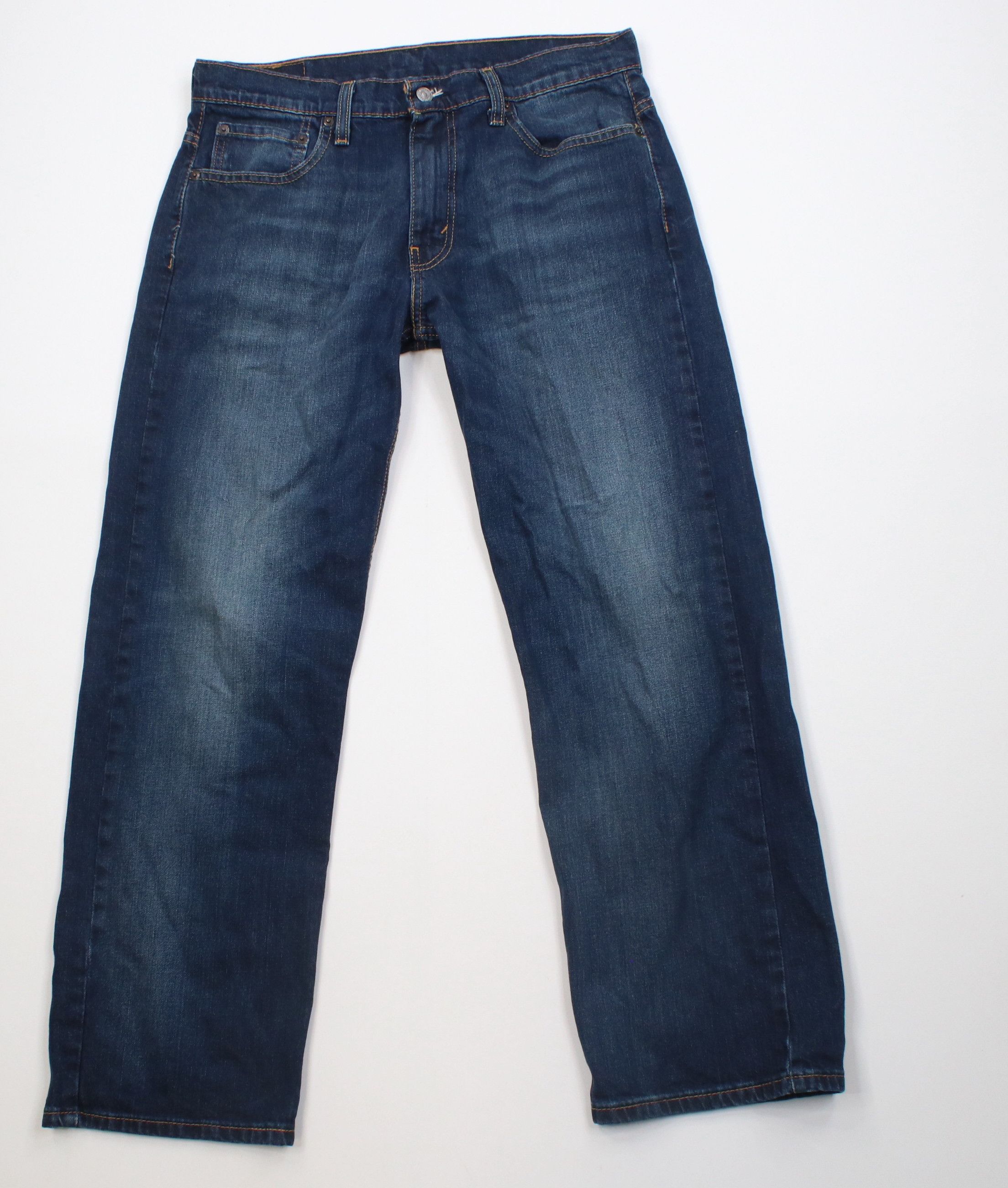 Levi's Vintage Y2K Levis 569 Straight Wide Leg Denim Jeans Blue Size US 32 / EU 48 - 1 Thumbnail