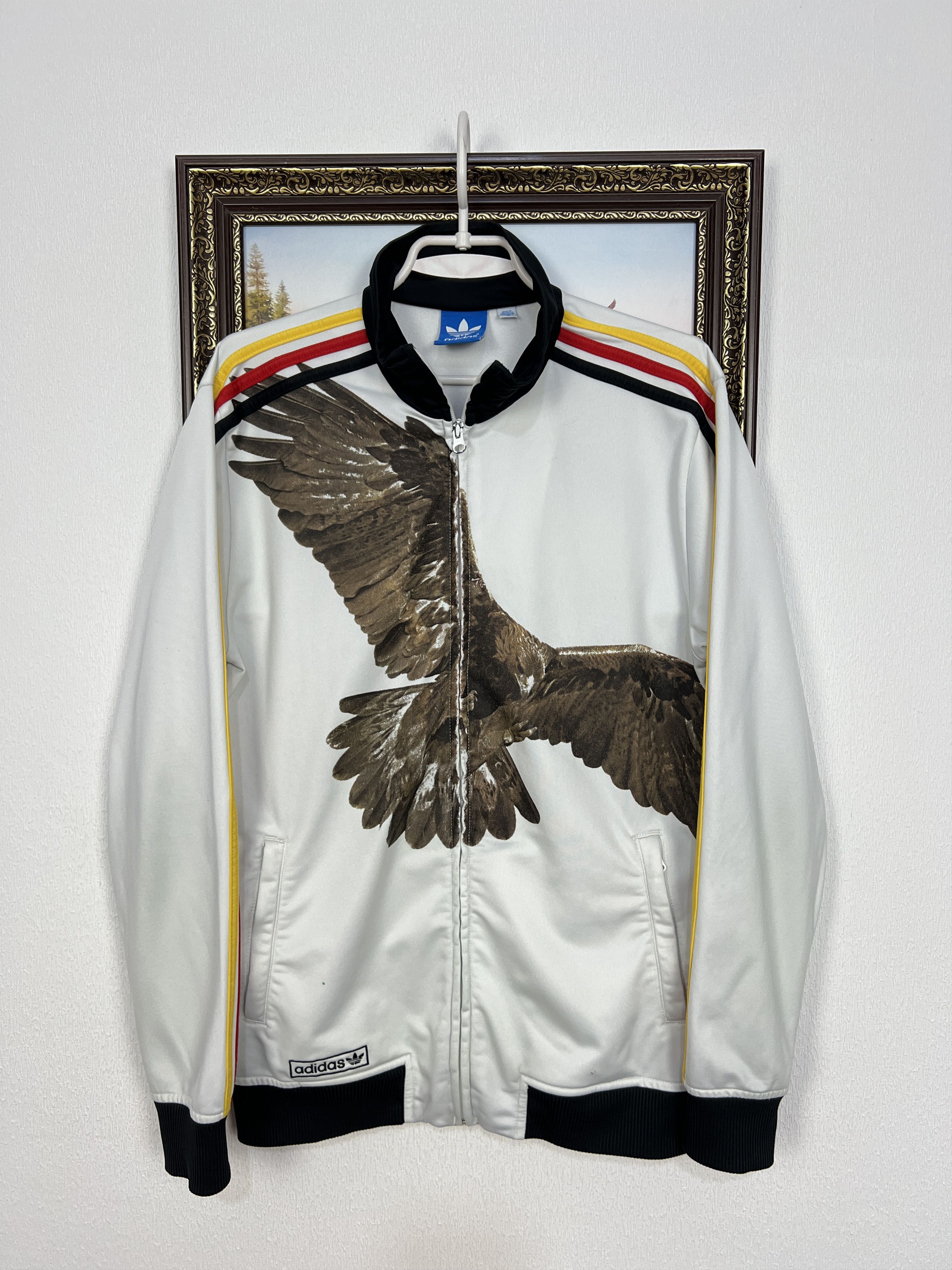 Adidas Vintage Adidas Originals Gerd Muller Germany Football Jacket Size US M / EU 48-50 / 2 - 1 Thumbnail