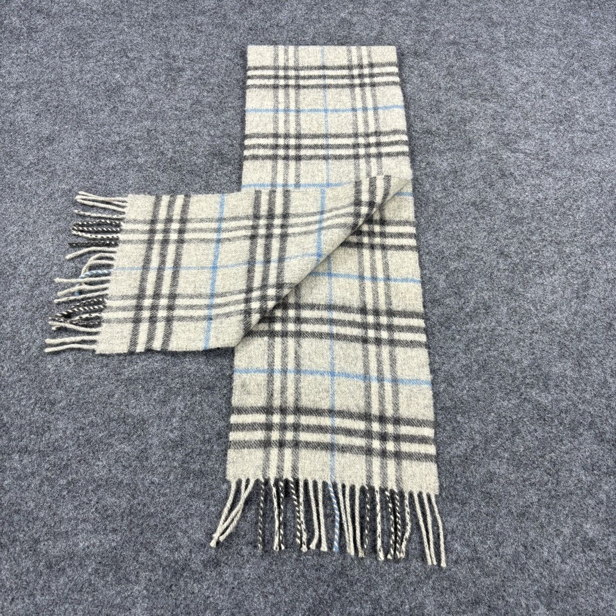 Burberry × Vintage Burberry Scarf # D714 # Muffler # Neckwear # Nova Check Size ONE SIZE - 5 Thumbnail