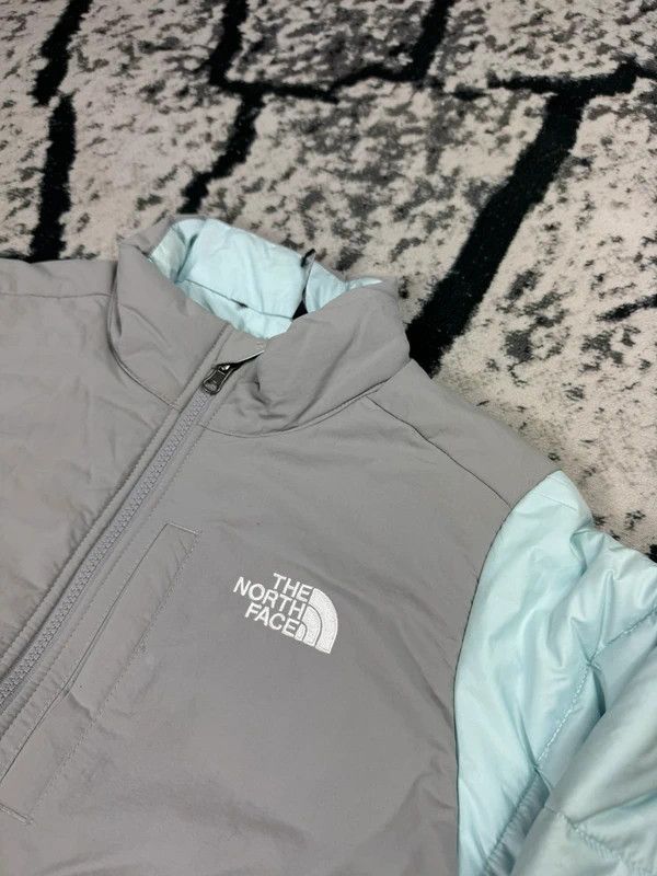 The North Face The North Face Insulated Jacket Blue Gray TNF S Size S / US 4 / IT 40 - 3 Thumbnail