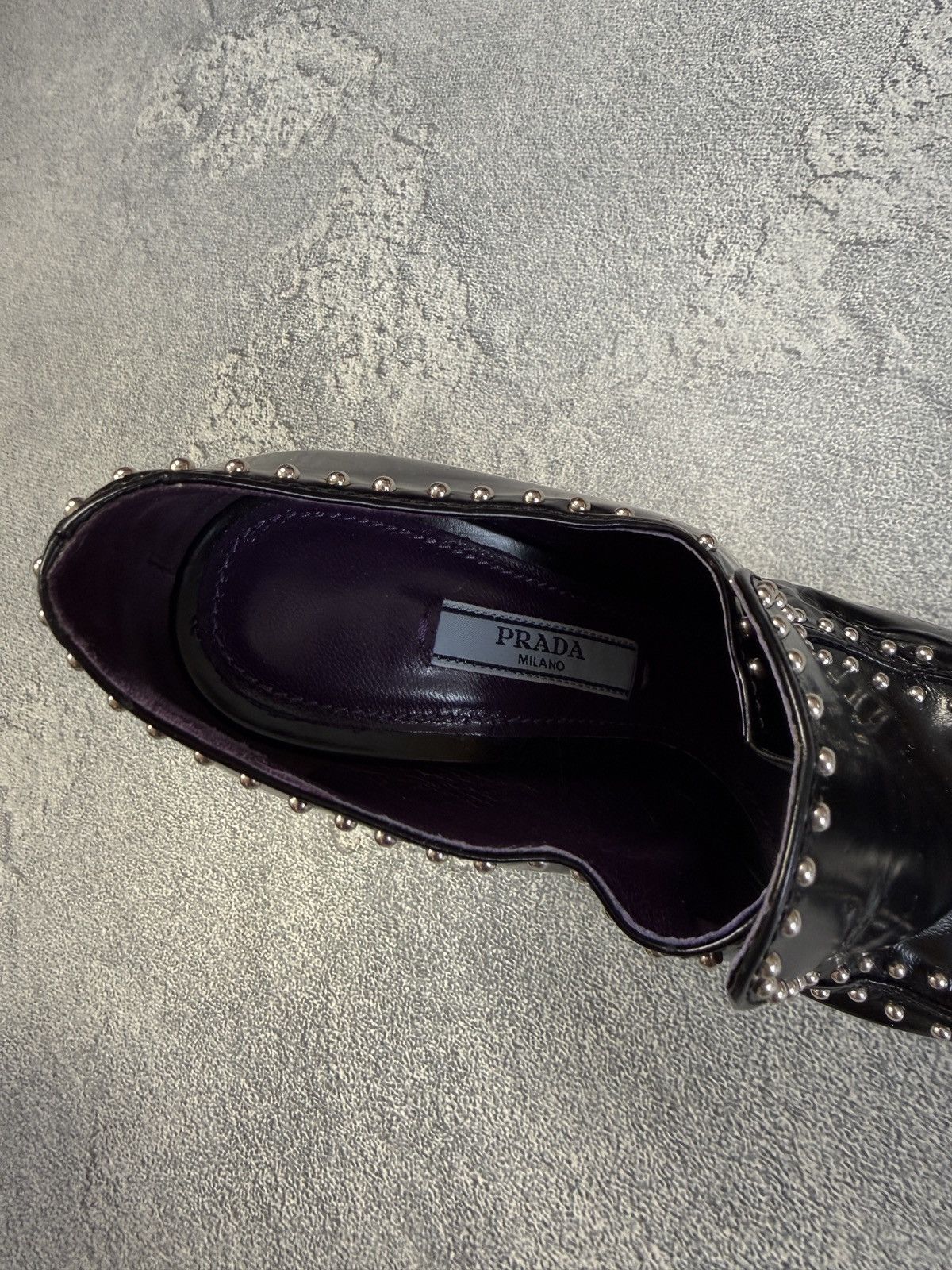 Prada Vintage Prada Platform Shoes Metal Size US 7 / IT 37 - 7 Thumbnail