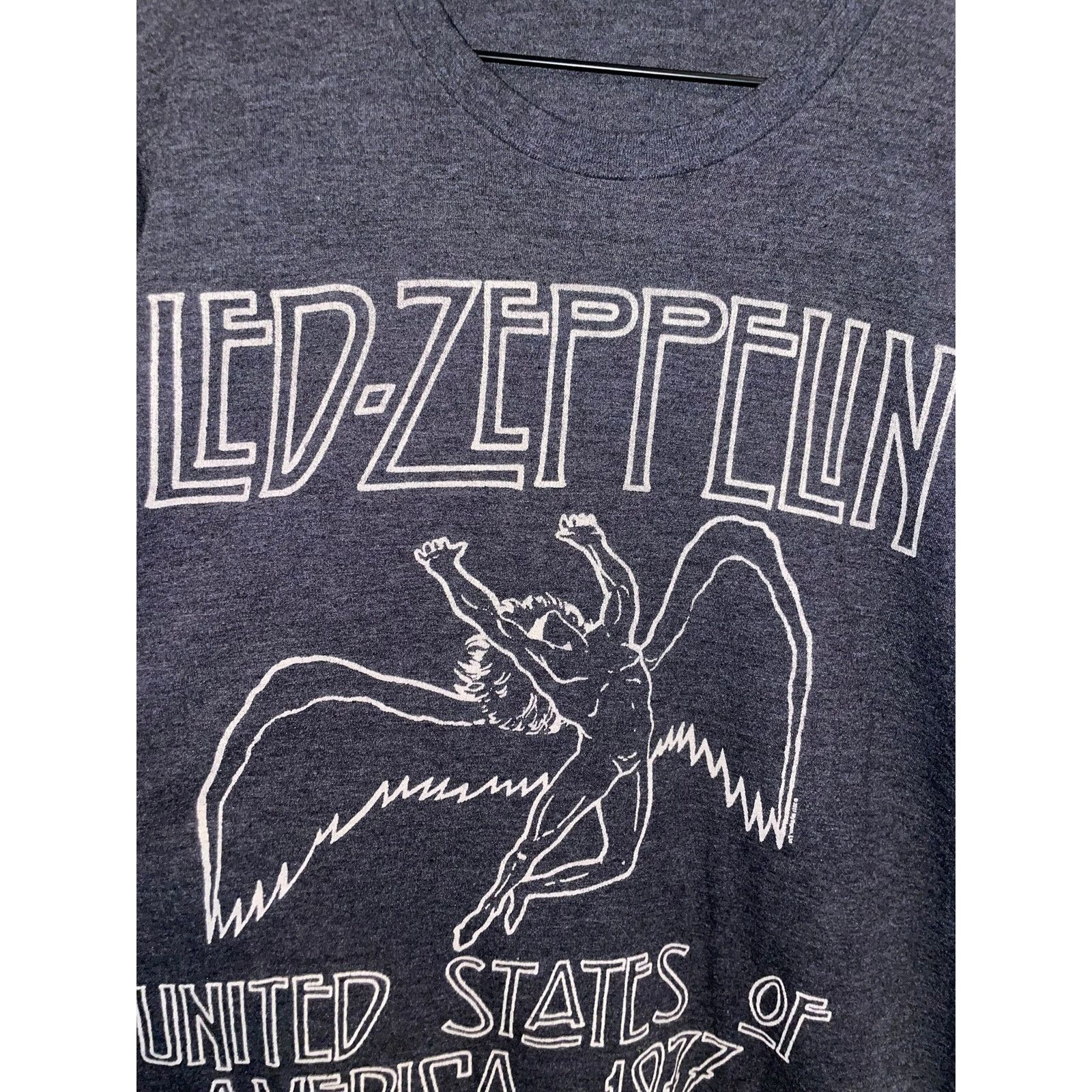 Led Zeppelin 2010s Led Zeppelin Shirt Rock Tour Gray Graphic Tee 2011 L Size US L / EU 52-54 / 3 - 3 Thumbnail