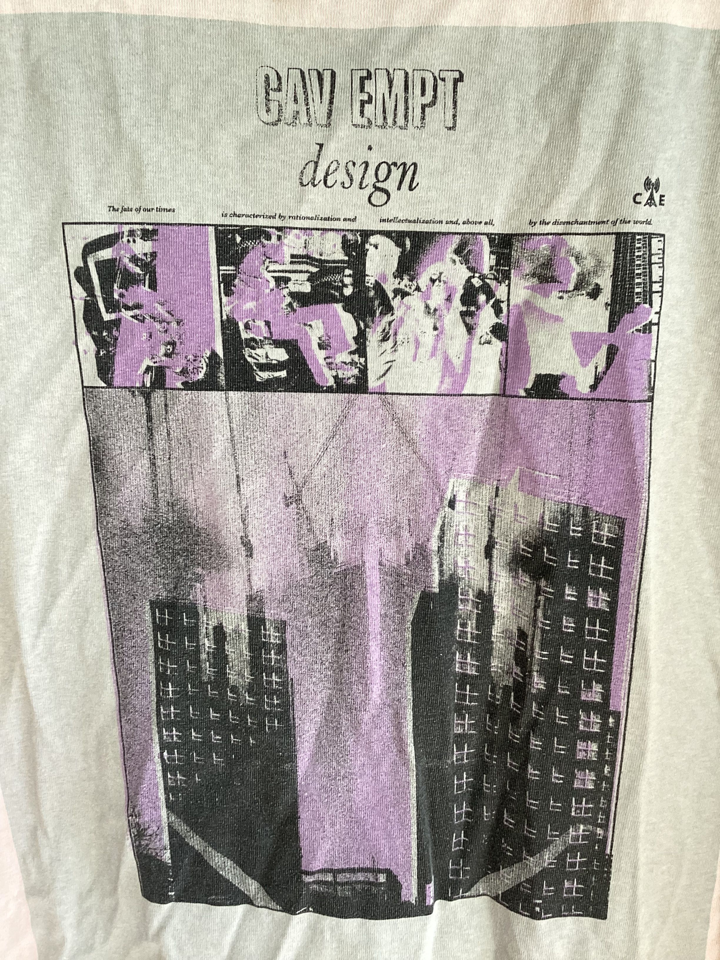 Cav Empt (XL)C.E. Cav Empt Tee Light Pink X-Large Size US XL / EU 56 / 4 - 2 Thumbnail
