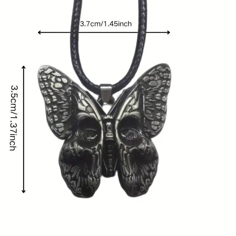 Other Butterfly Skull Retro STEAL! Y2K Chains Necklace Chain Size ONE SIZE - 5 Thumbnail