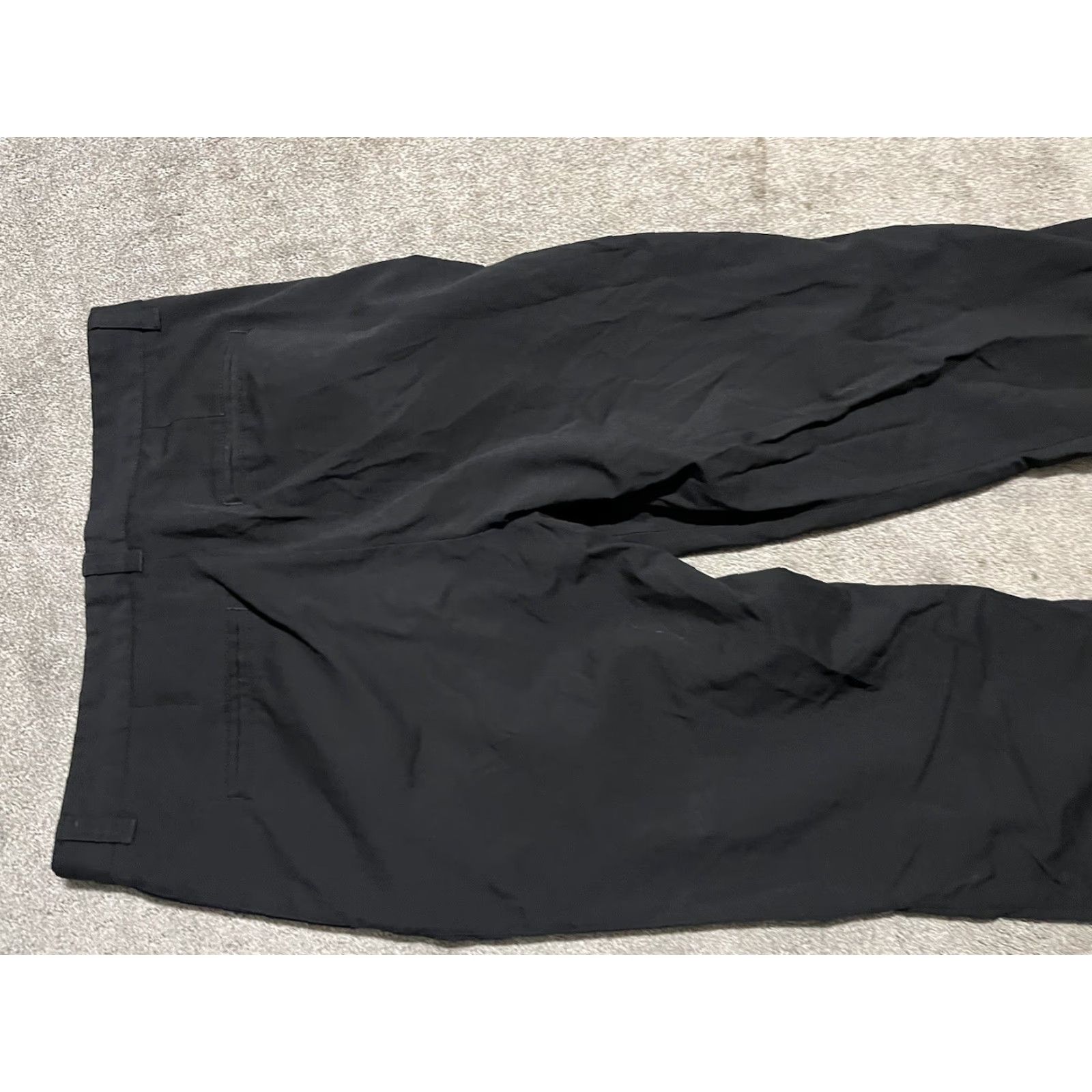 Kenneth Cole VINTAGE Kenneth Cole Reaction Mens Dress Pants Black Flat Front Size 34x34 Stretch Polyester Spandex Rayon Dress Pants Mens Black 34x34 Size US 34 / EU 50 - 4 Thumbnail