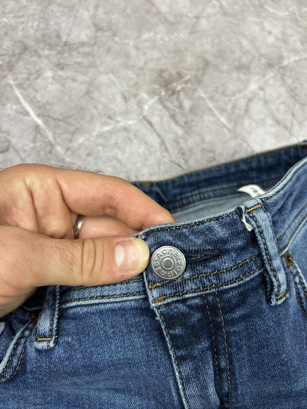 Acne Studios Acne Bla Konst Skinny Denim Jeans Size 27" / US 4 / IT 40 - 5 Thumbnail
