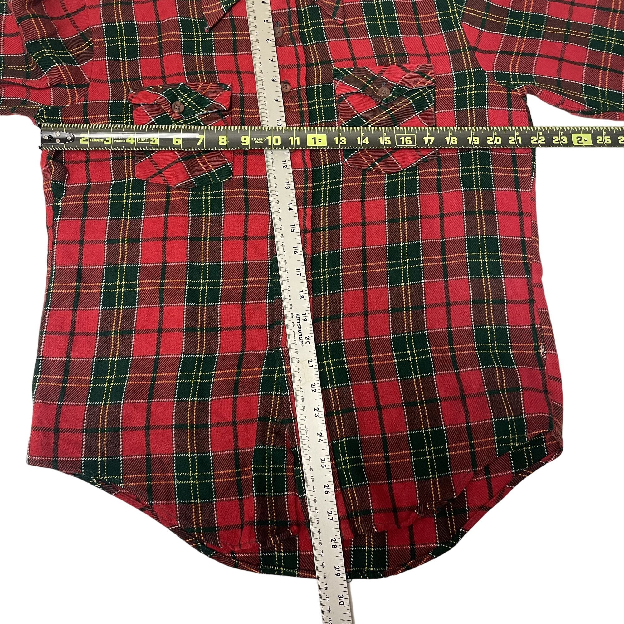 Other Vtg Bud Berma Red Green BUFFALO CHRISTMAS PLAID Flannel Size US XL / EU 56 / 4 - 7 Thumbnail