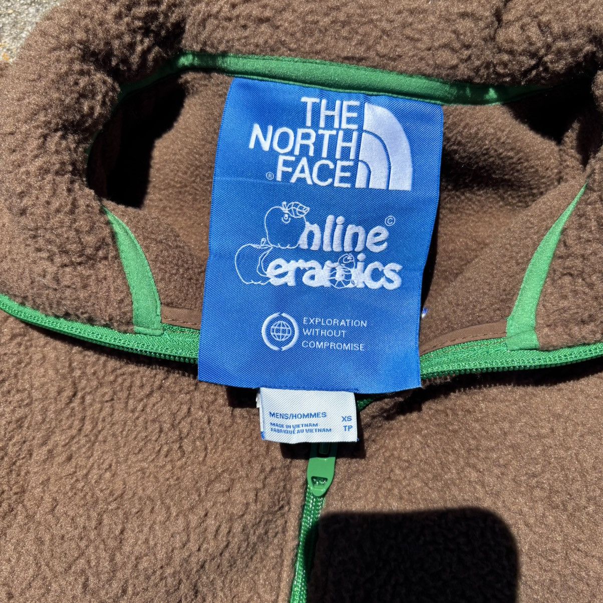 Online Ceramics × The North Face XS Online Ceramics x North Face Brown Fleece Jacket Size US XS / EU 42 / 0 - 3 Thumbnail